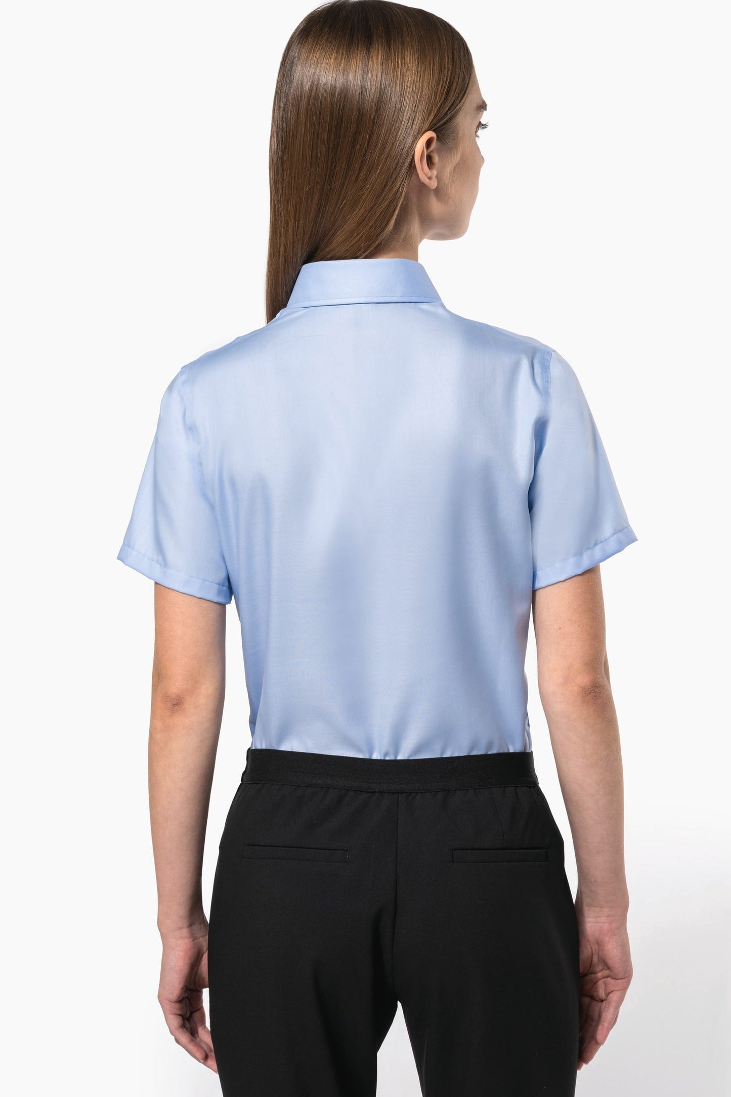 K540 - Camicia donna manica corta no stiro