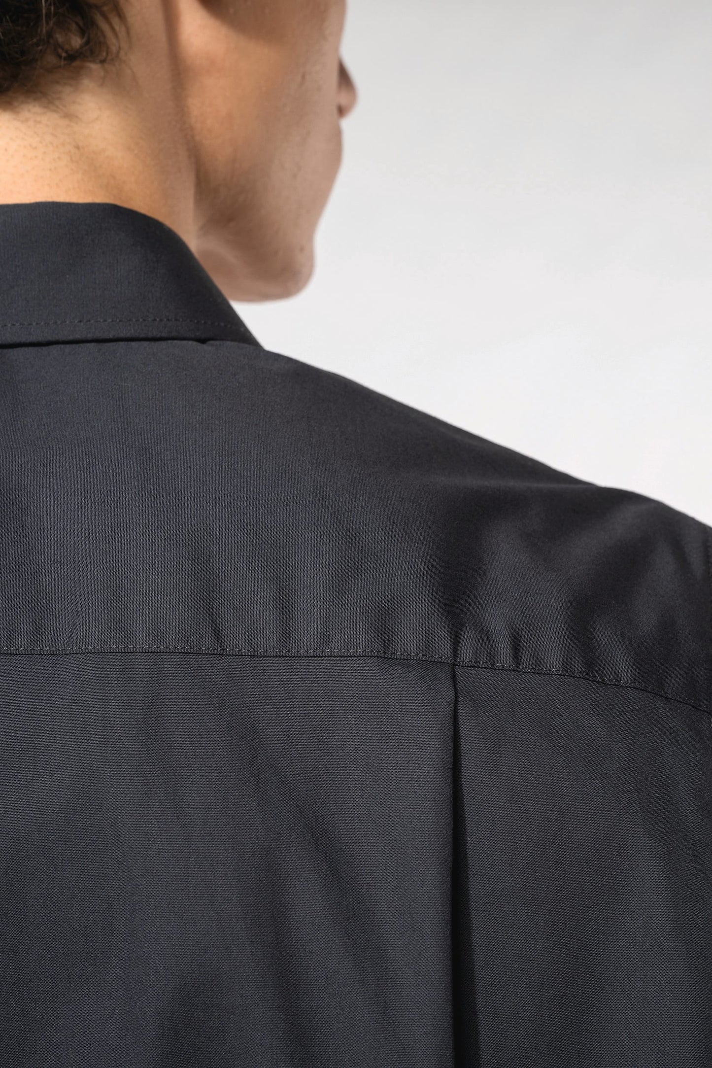 K543 - Camicia uomo in popeline manica corta