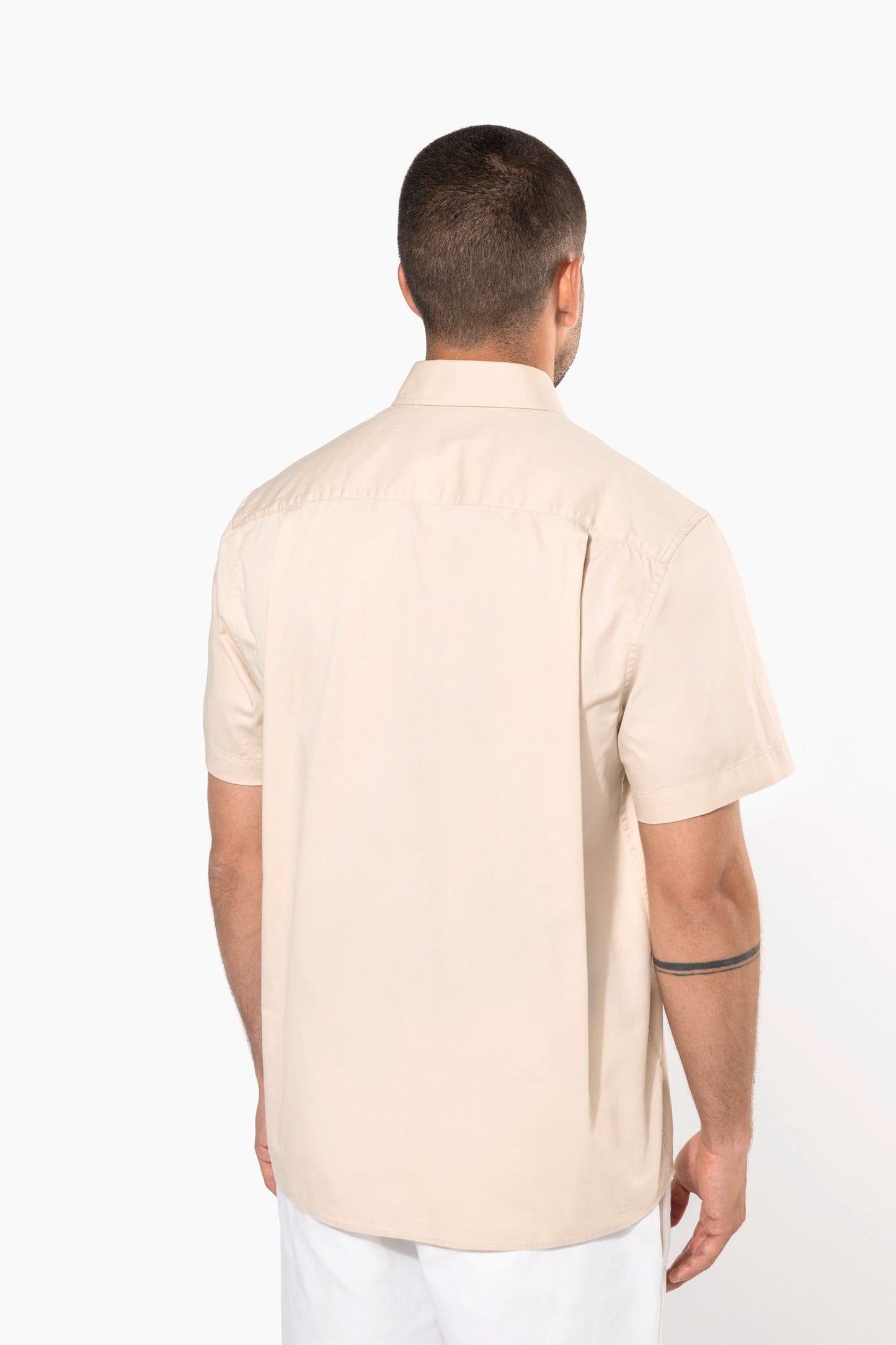 K587 - Camicia uomo Ariana cotone manica corta