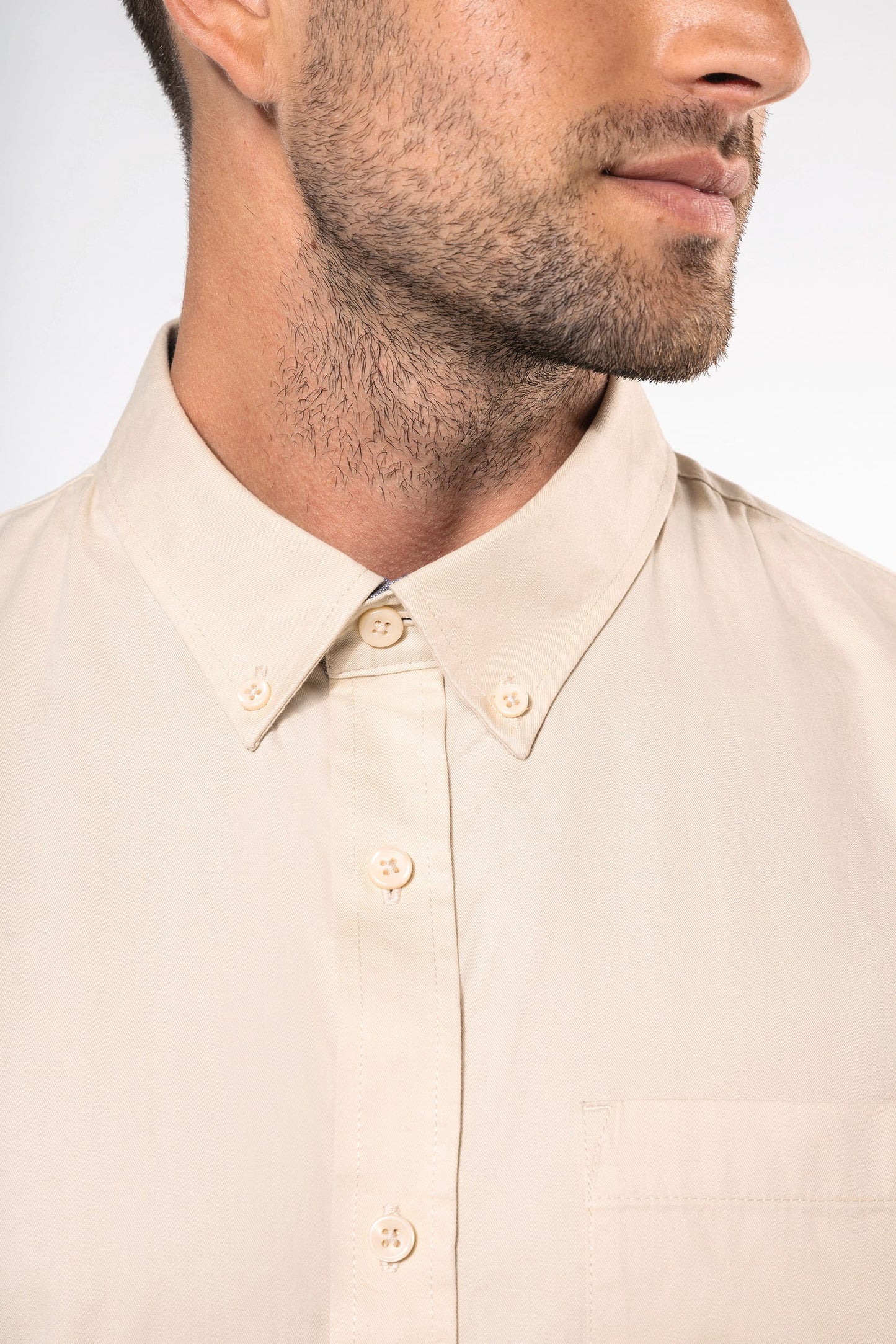 K587 - Camicia uomo Ariana cotone manica corta