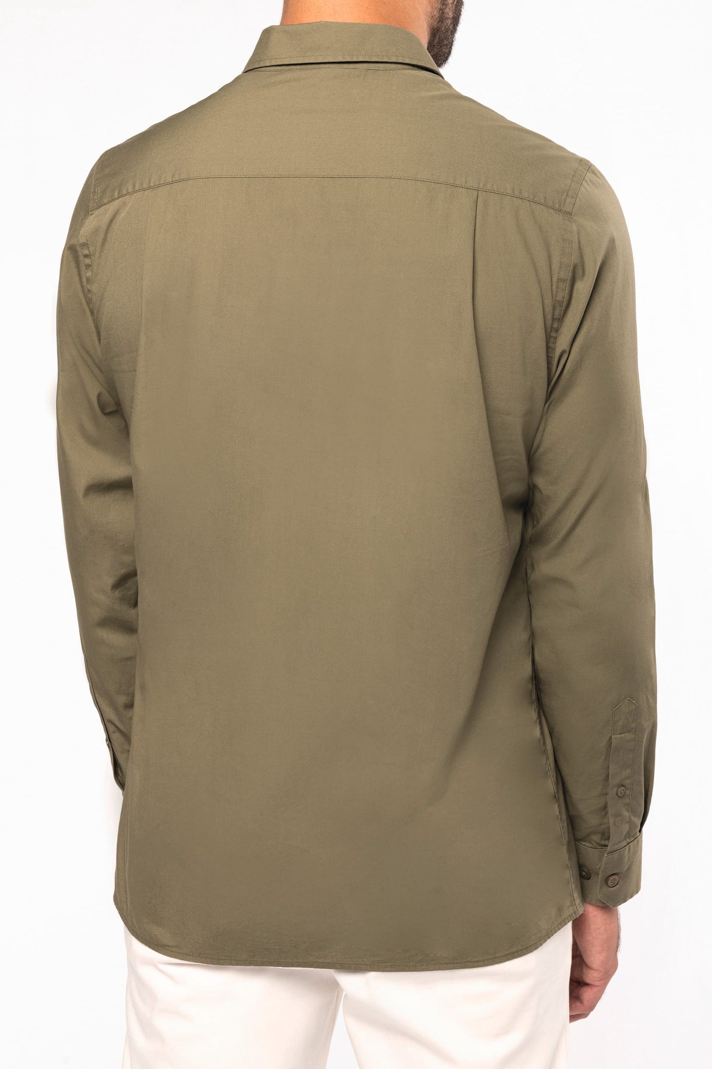 K590 - Camicia safari maniche lunghe