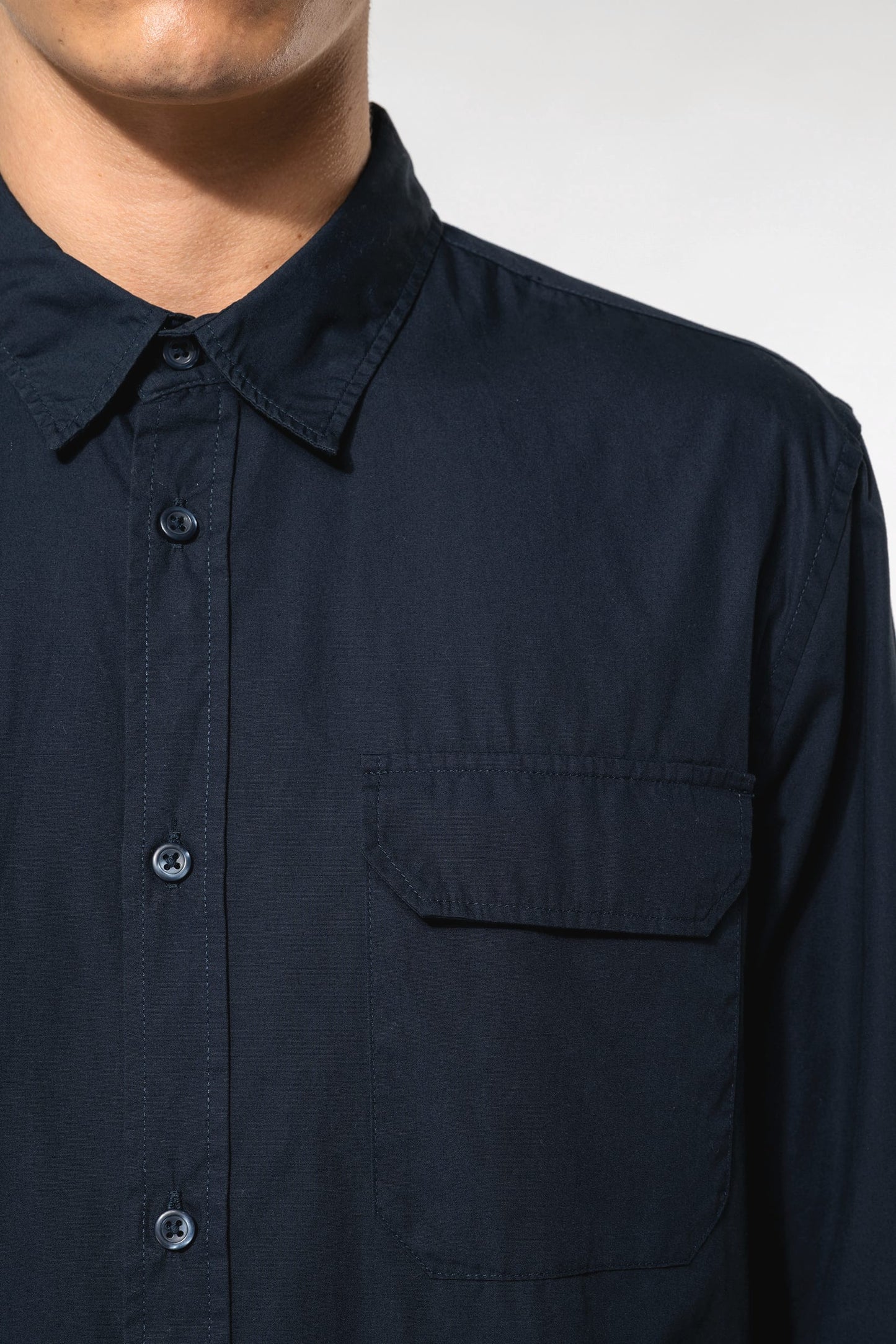 K590 - Camicia safari maniche lunghe