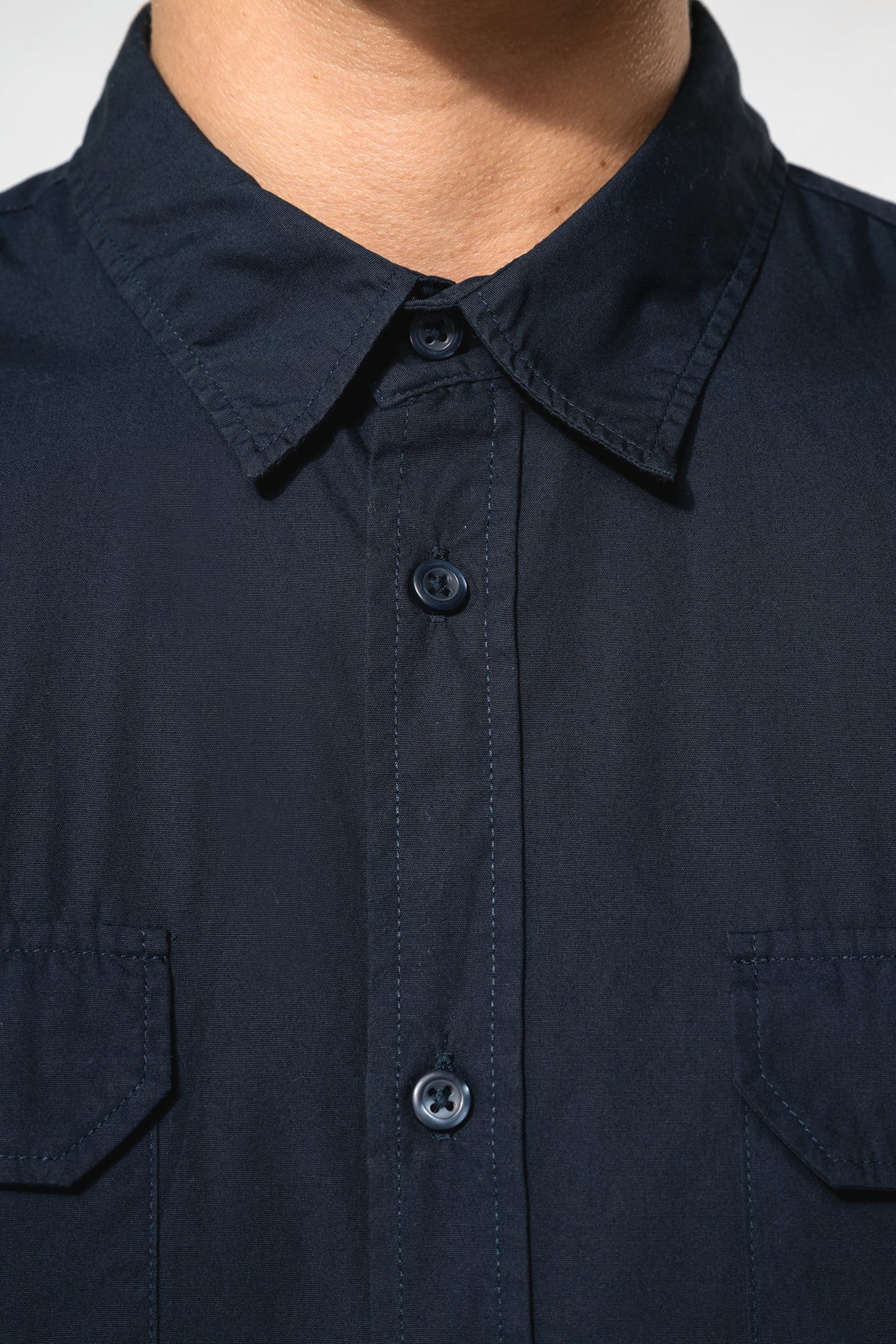 K590 - Camicia safari maniche lunghe