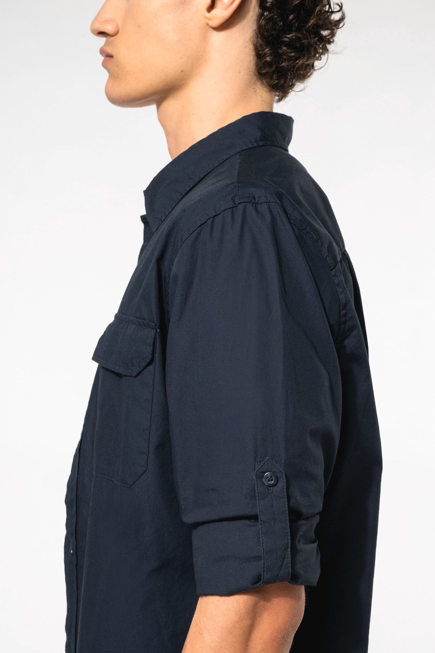 K590 - Camicia safari maniche lunghe