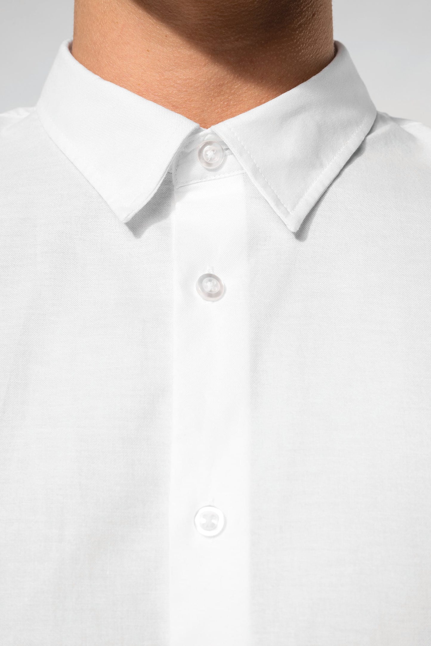 K595 - Camicia Oxford maniche lunghe uomo