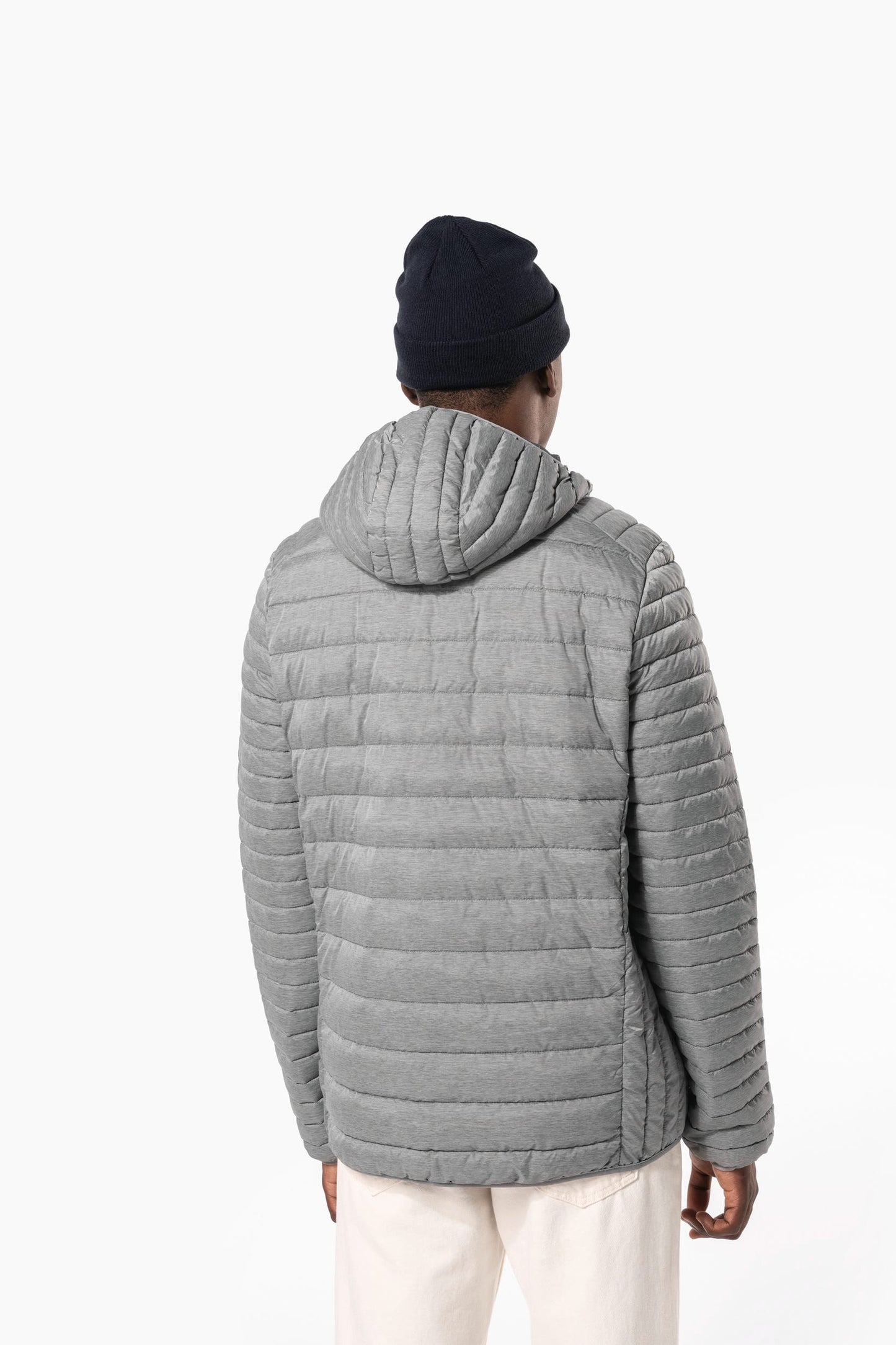 K6110 - Piumino uomo leggero con cappuccio