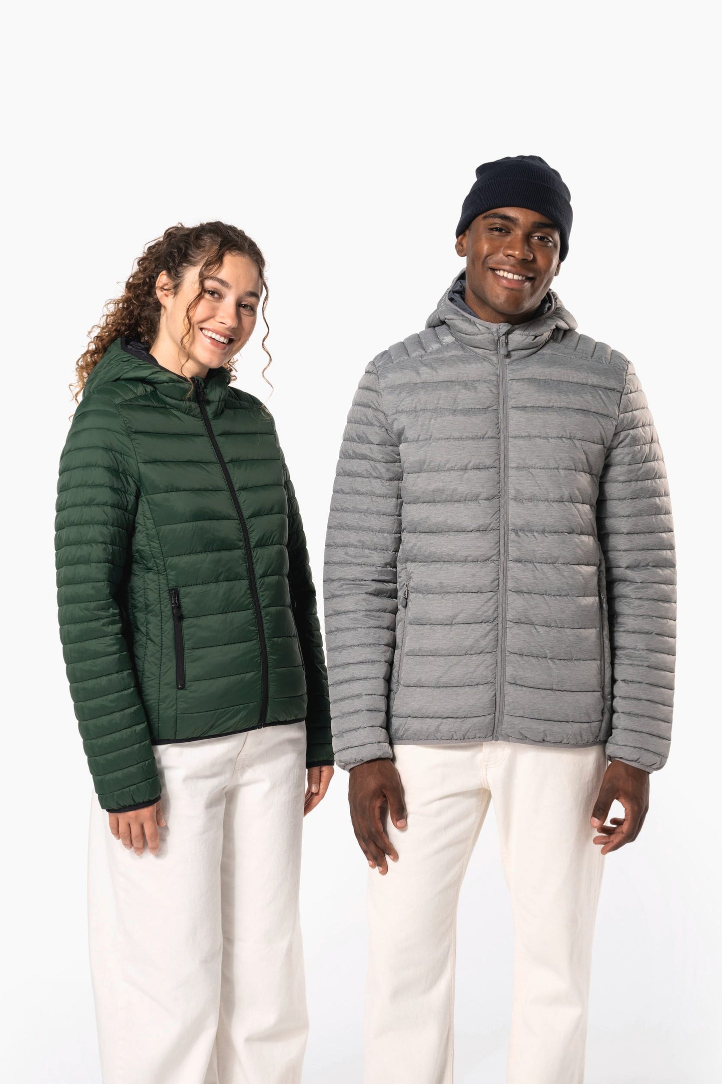 K6111 - Piumino donna leggero con cappuccio