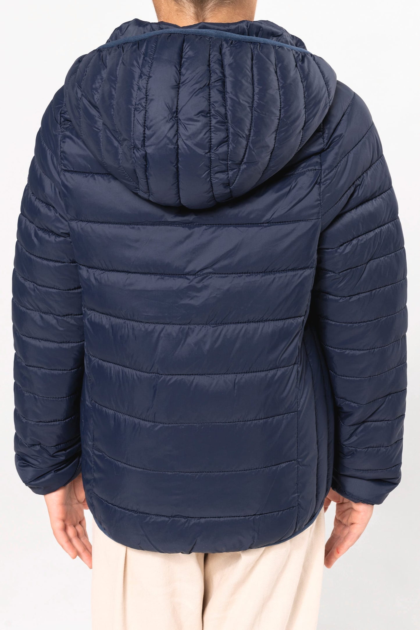 K6112 - Piumino bambino leggero con cappuccio