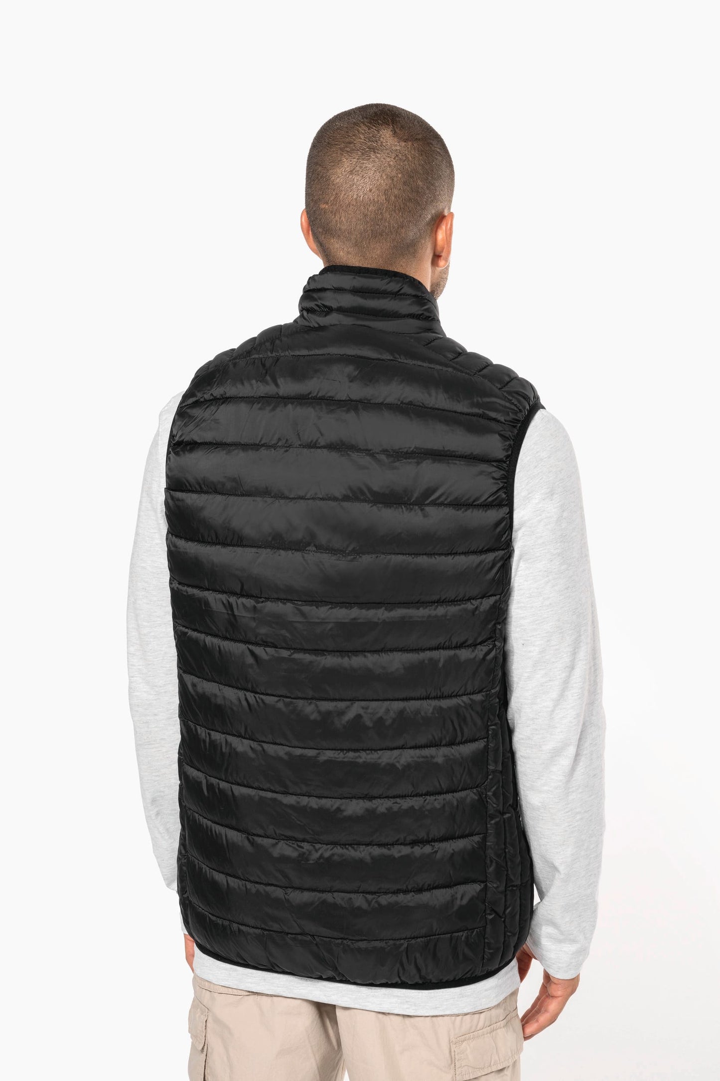 K6113 - Piumino uomo leggero smanicato