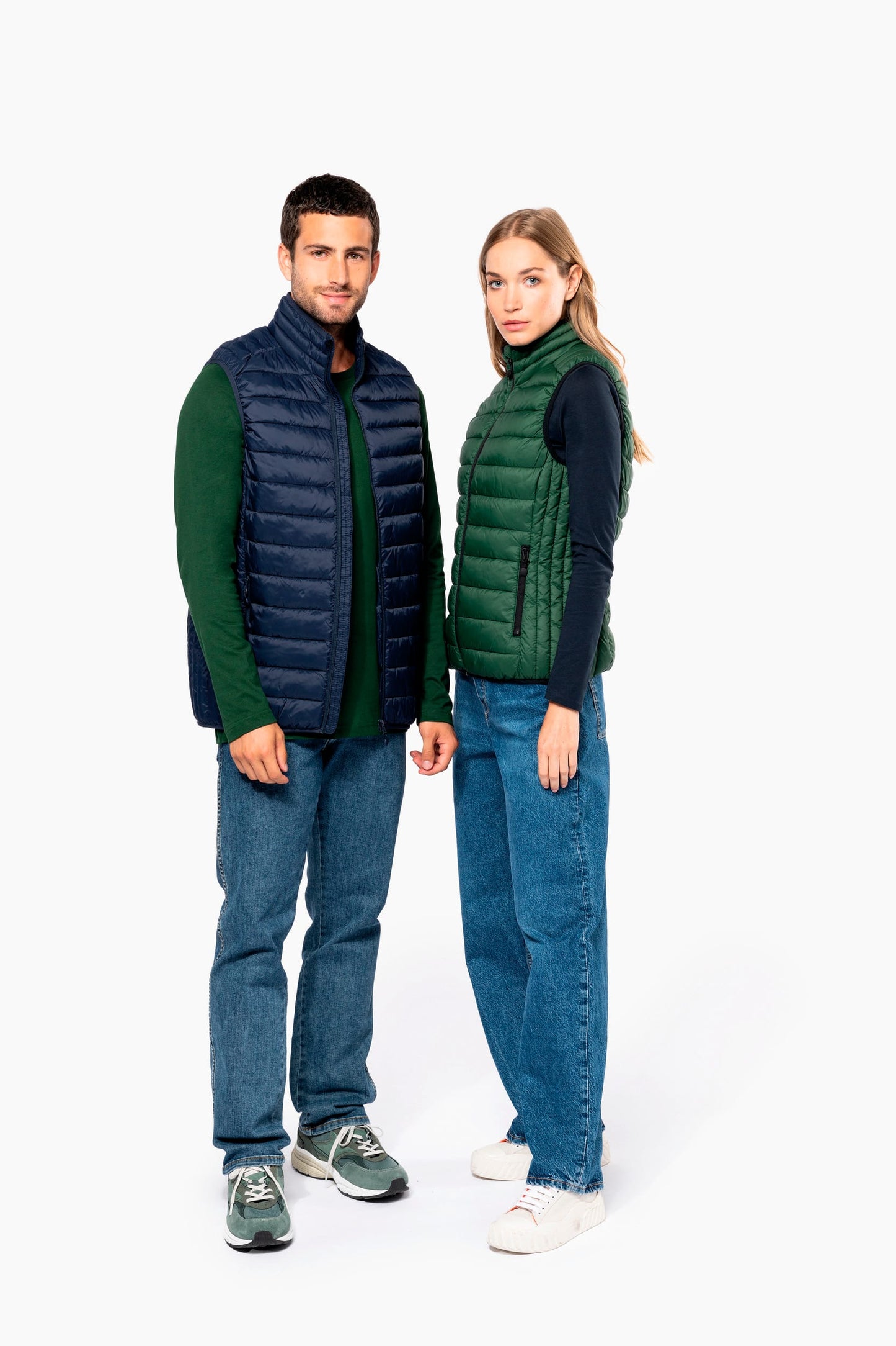 K6113 - Piumino uomo leggero smanicato