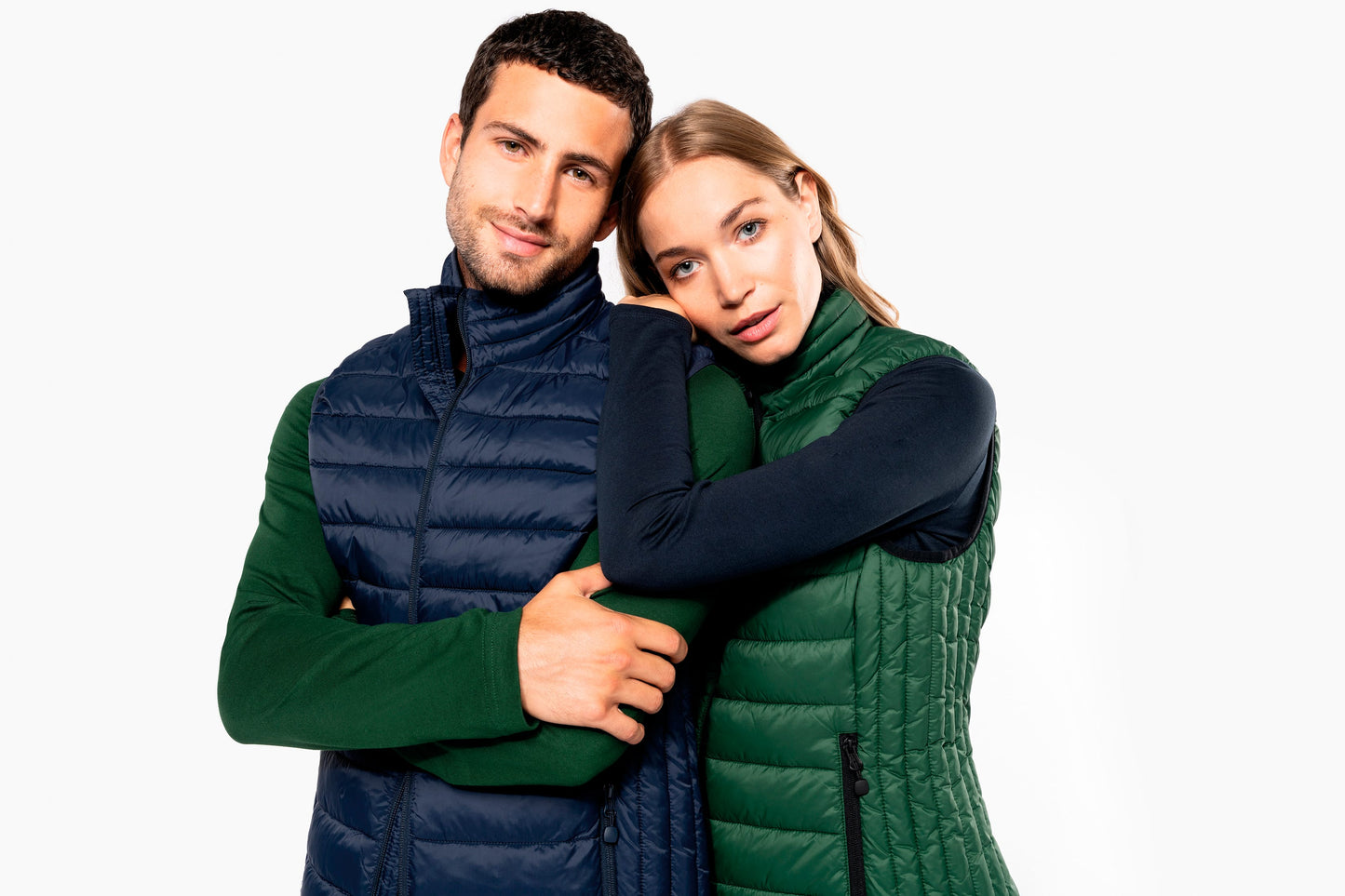 K6113 - Piumino uomo leggero smanicato