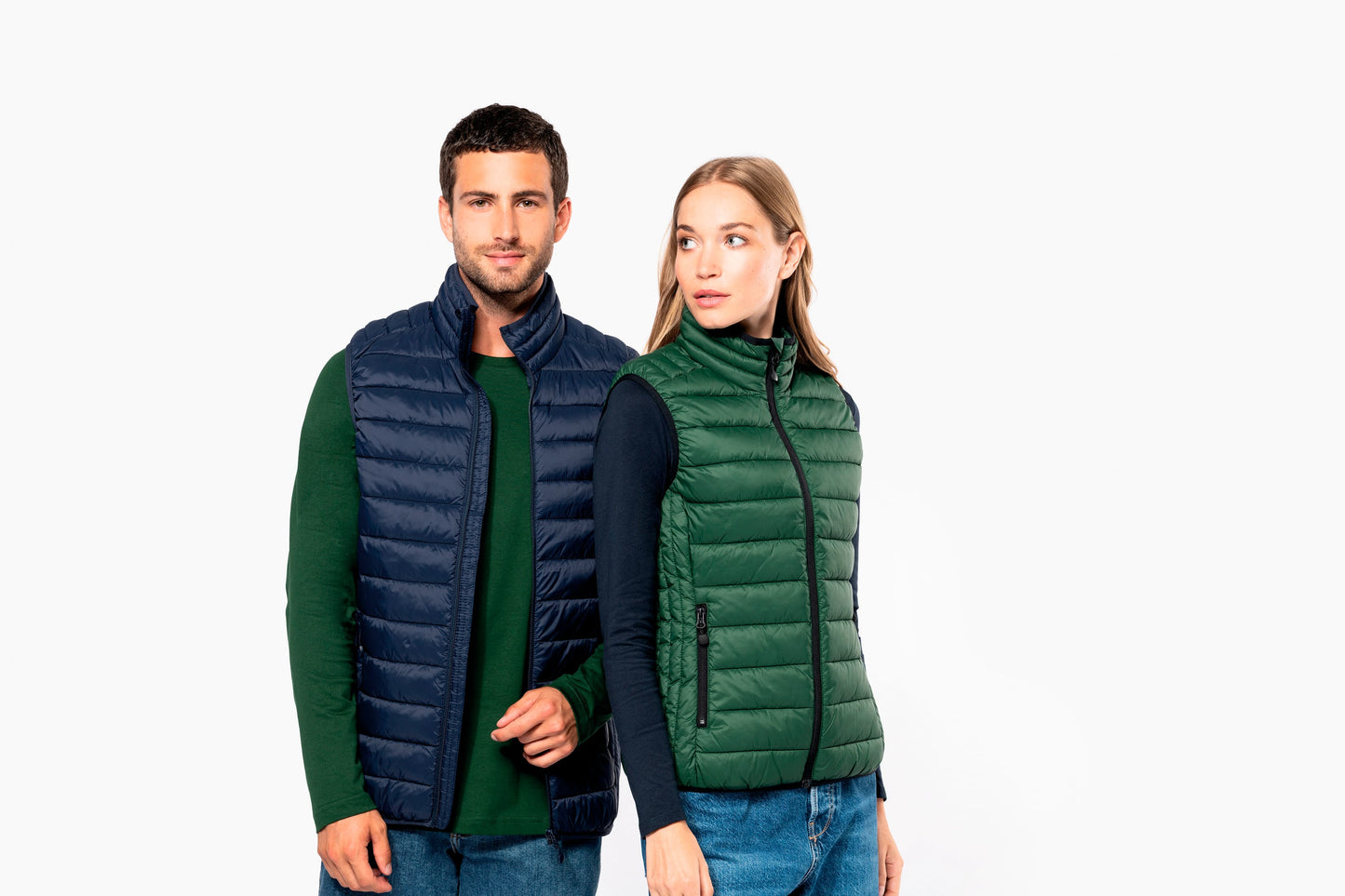 K6113 - Piumino uomo leggero smanicato