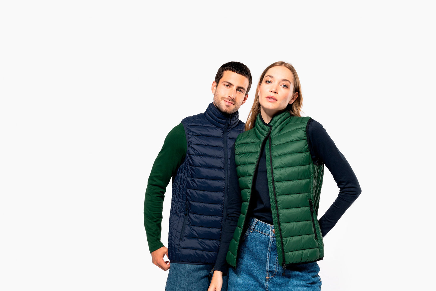 K6113 - Piumino uomo leggero smanicato