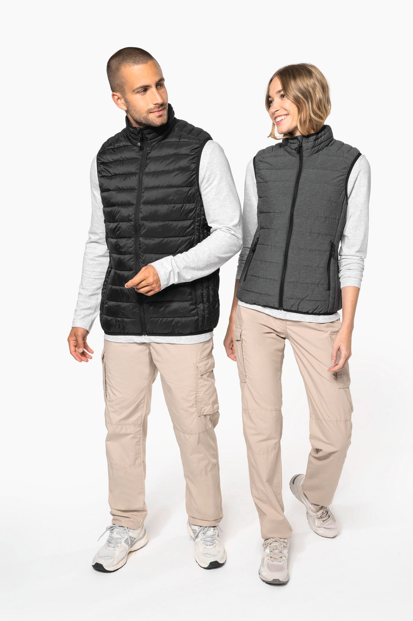 K6113 - Piumino uomo leggero smanicato