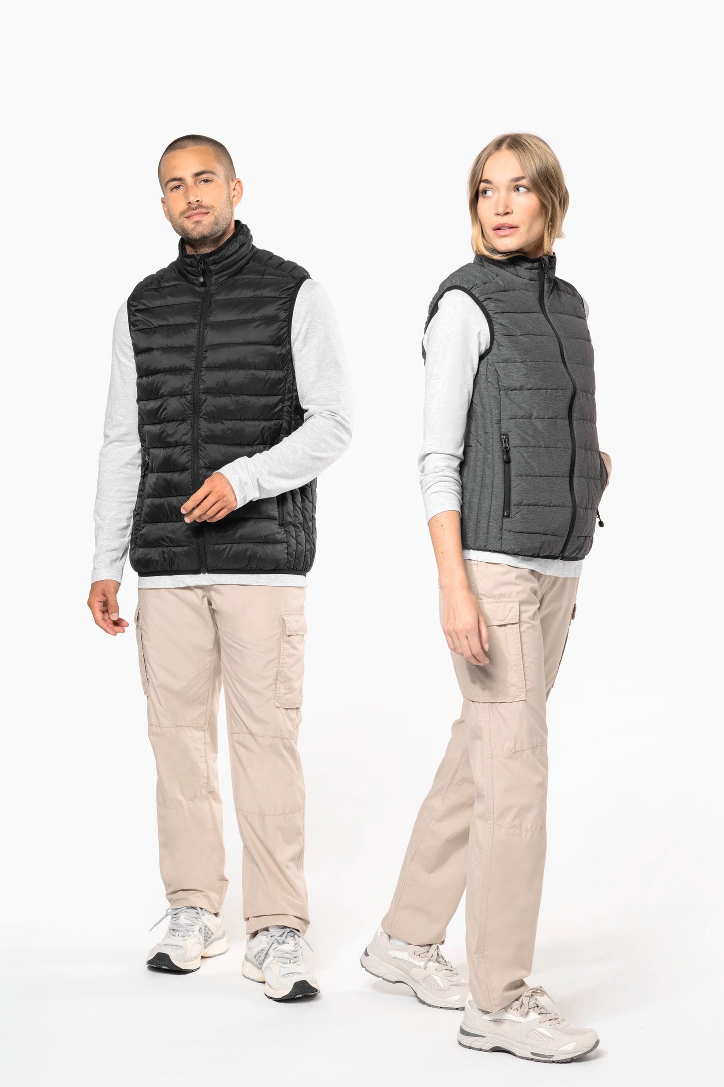 K6113 - Piumino uomo leggero smanicato