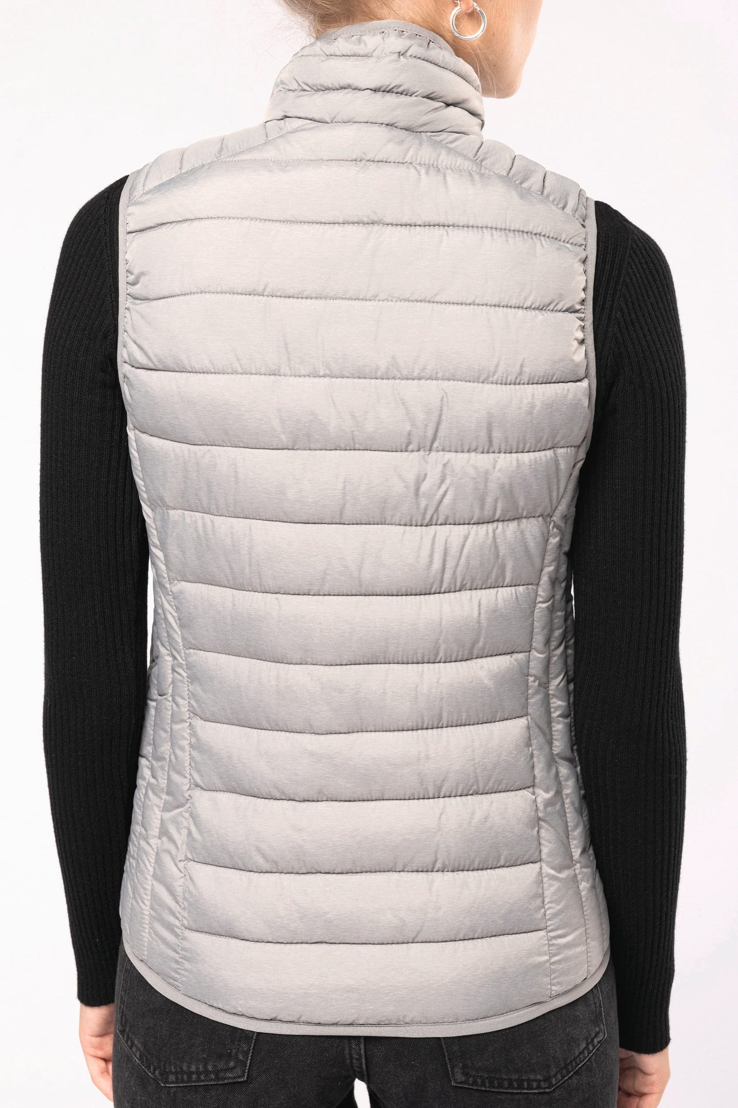 K6114 - Piumino donna leggero smanicato