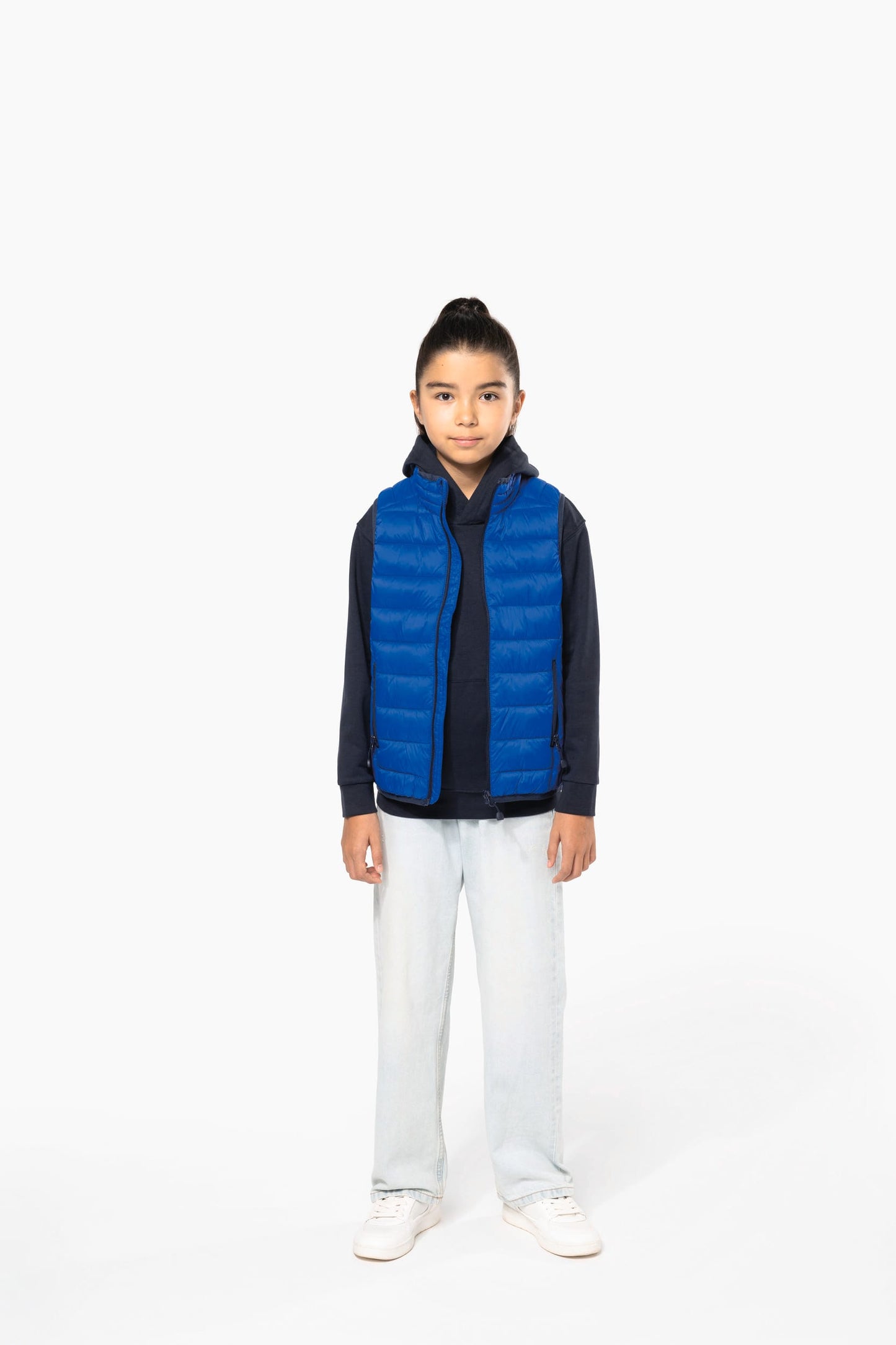 K6115 - Piumino bambino leggero smanicato