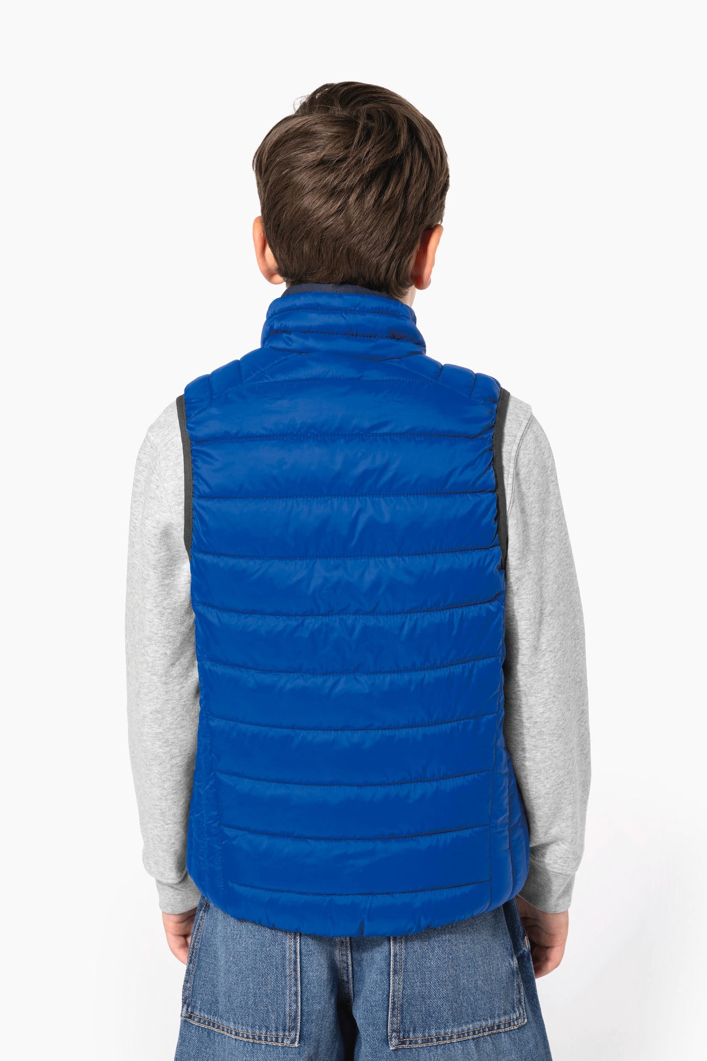 K6115 - Piumino bambino leggero smanicato