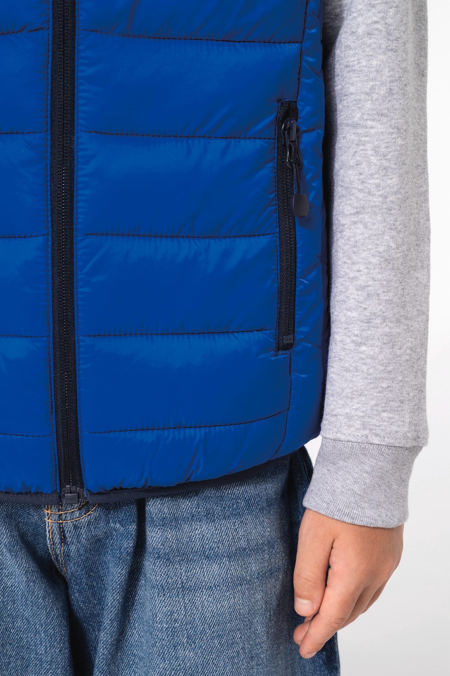 K6115 - Piumino bambino leggero smanicato