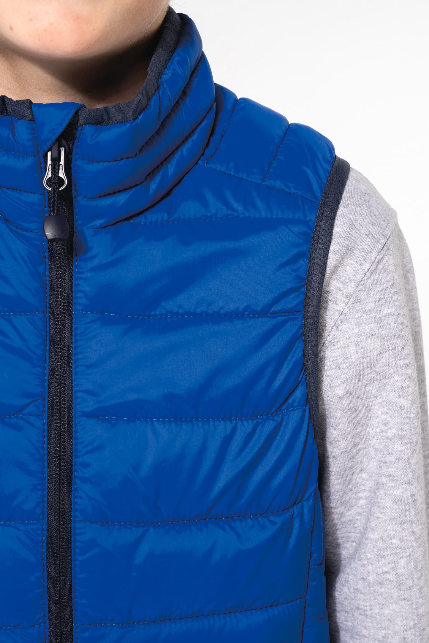 K6115 - Piumino bambino leggero smanicato