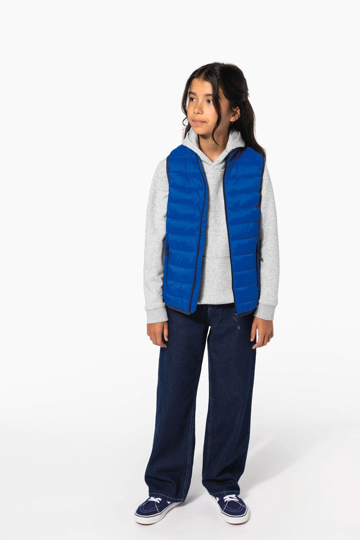 K6115 - Piumino bambino leggero smanicato