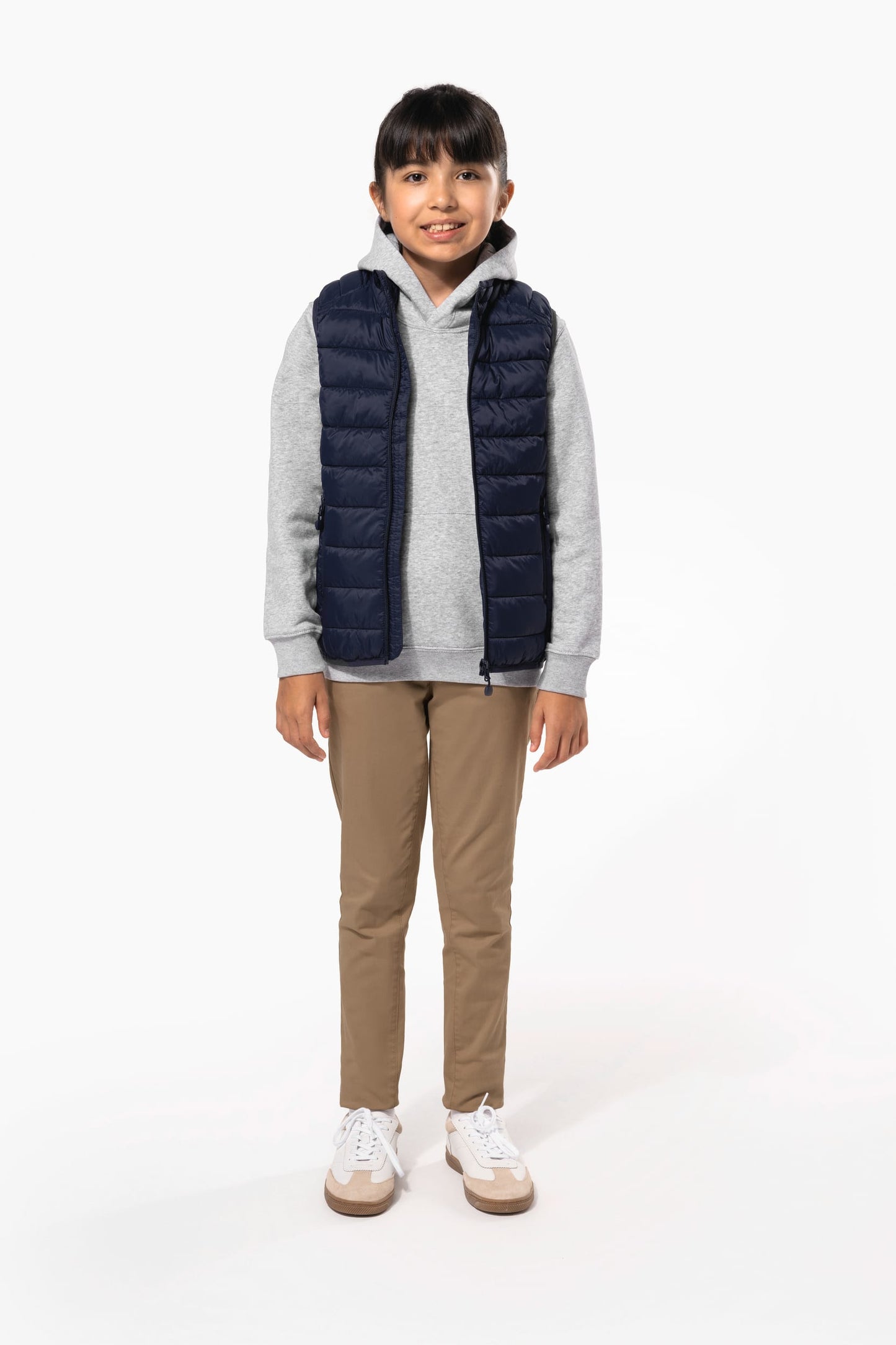 K6115 - Piumino bambino leggero smanicato