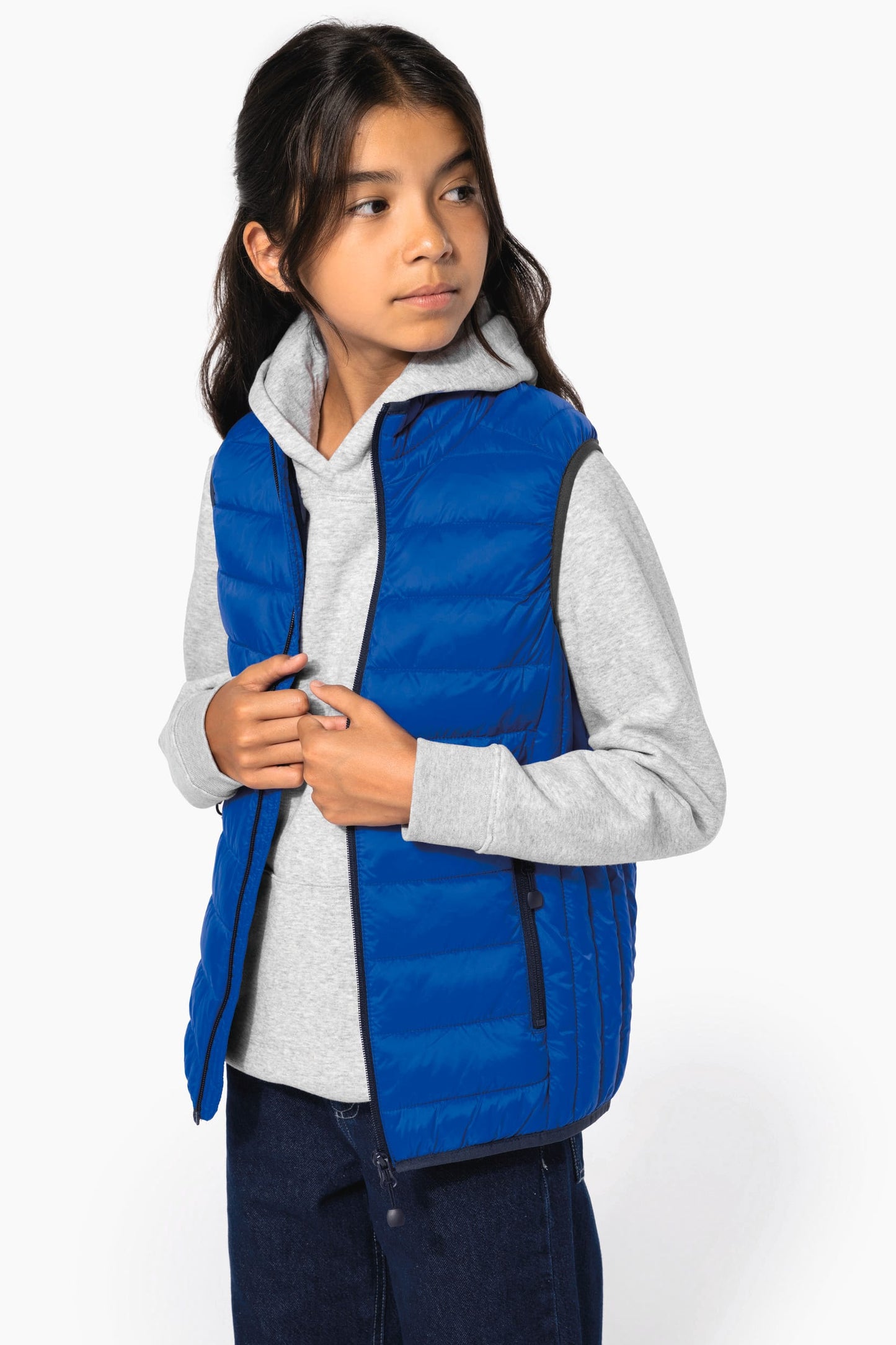 K6115 - Piumino bambino leggero smanicato
