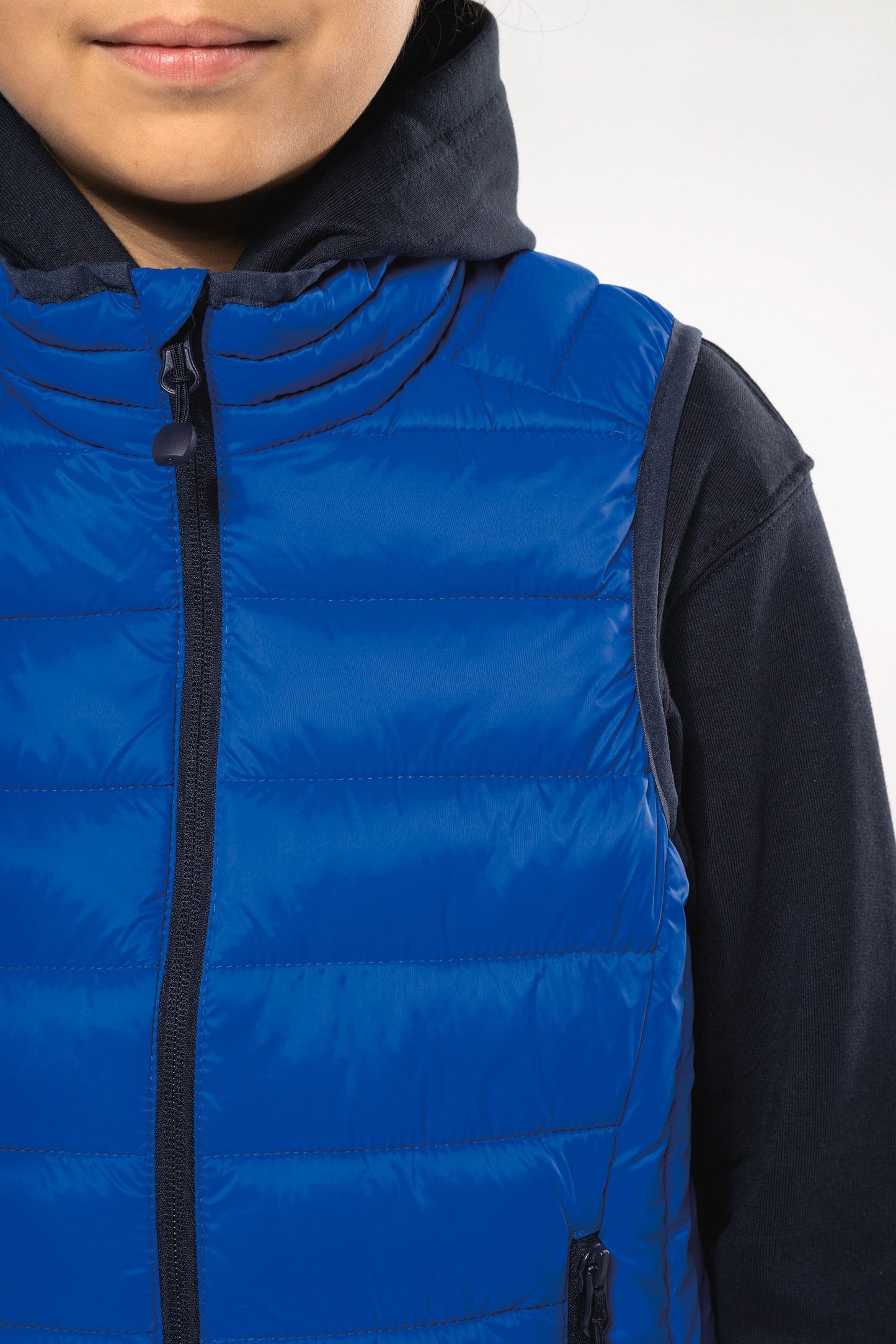 K6115 - Piumino bambino leggero smanicato