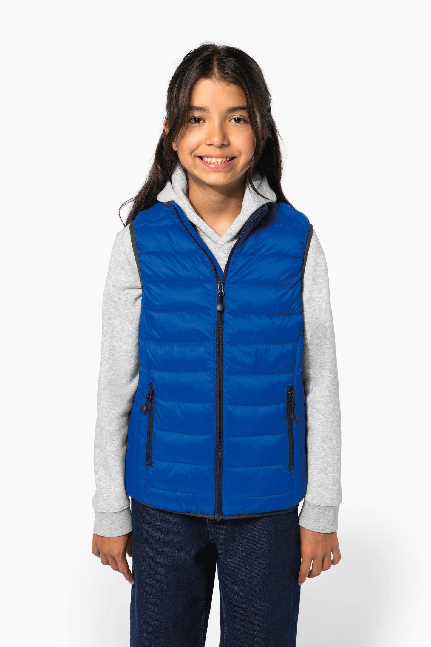 K6115 - Piumino bambino leggero smanicato