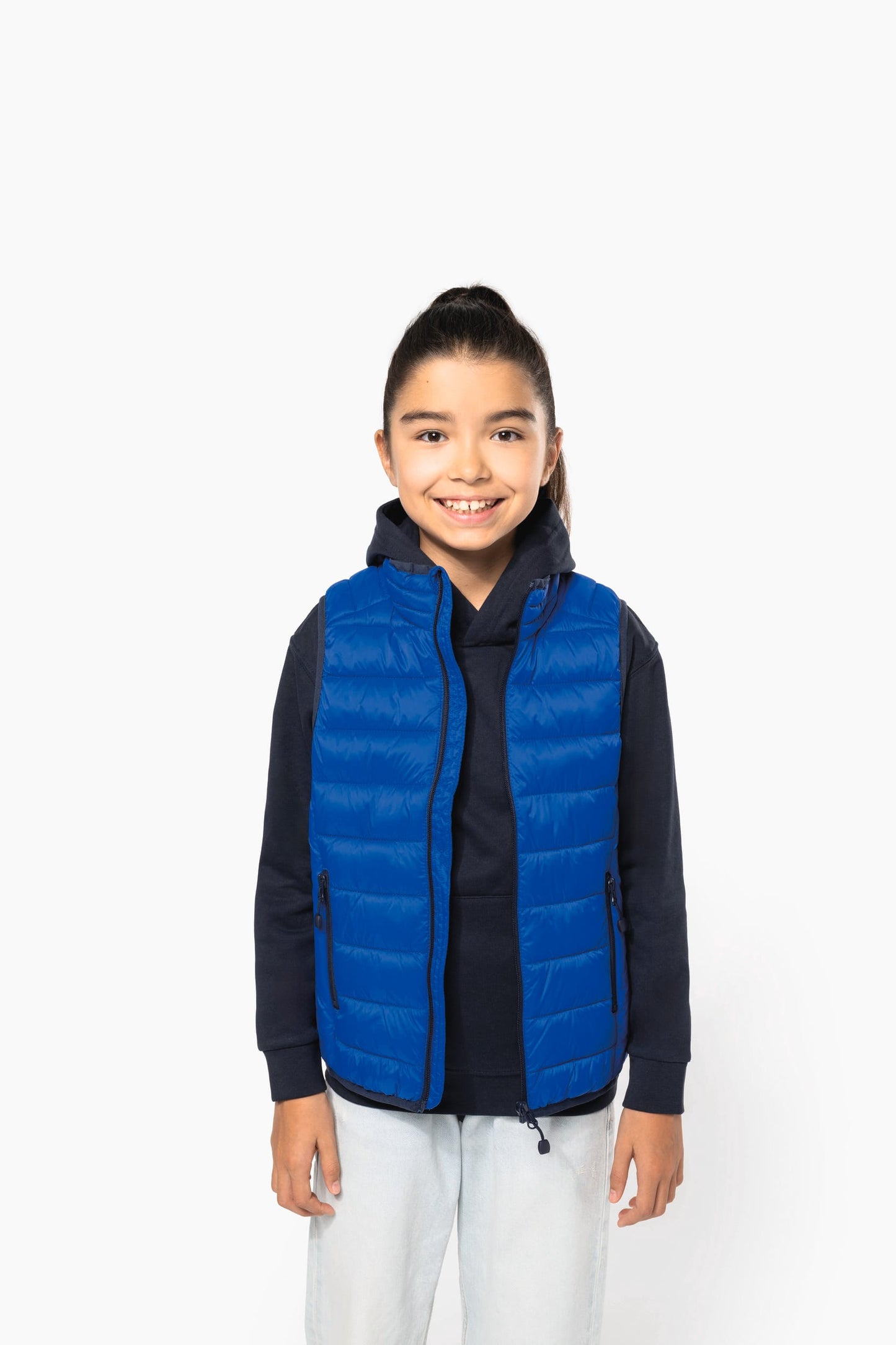 K6115 - Piumino bambino leggero smanicato