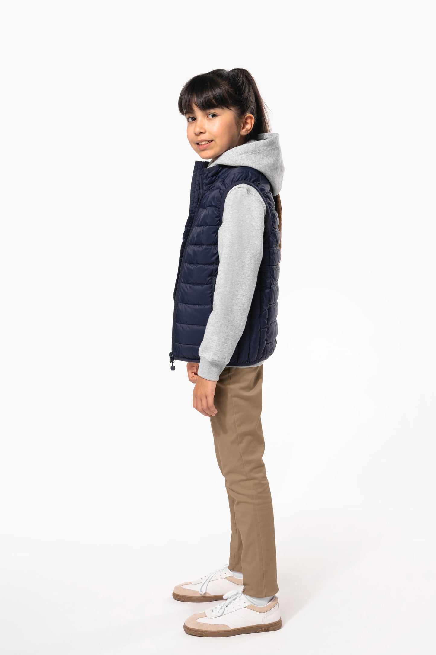 K6115 - Piumino bambino leggero smanicato