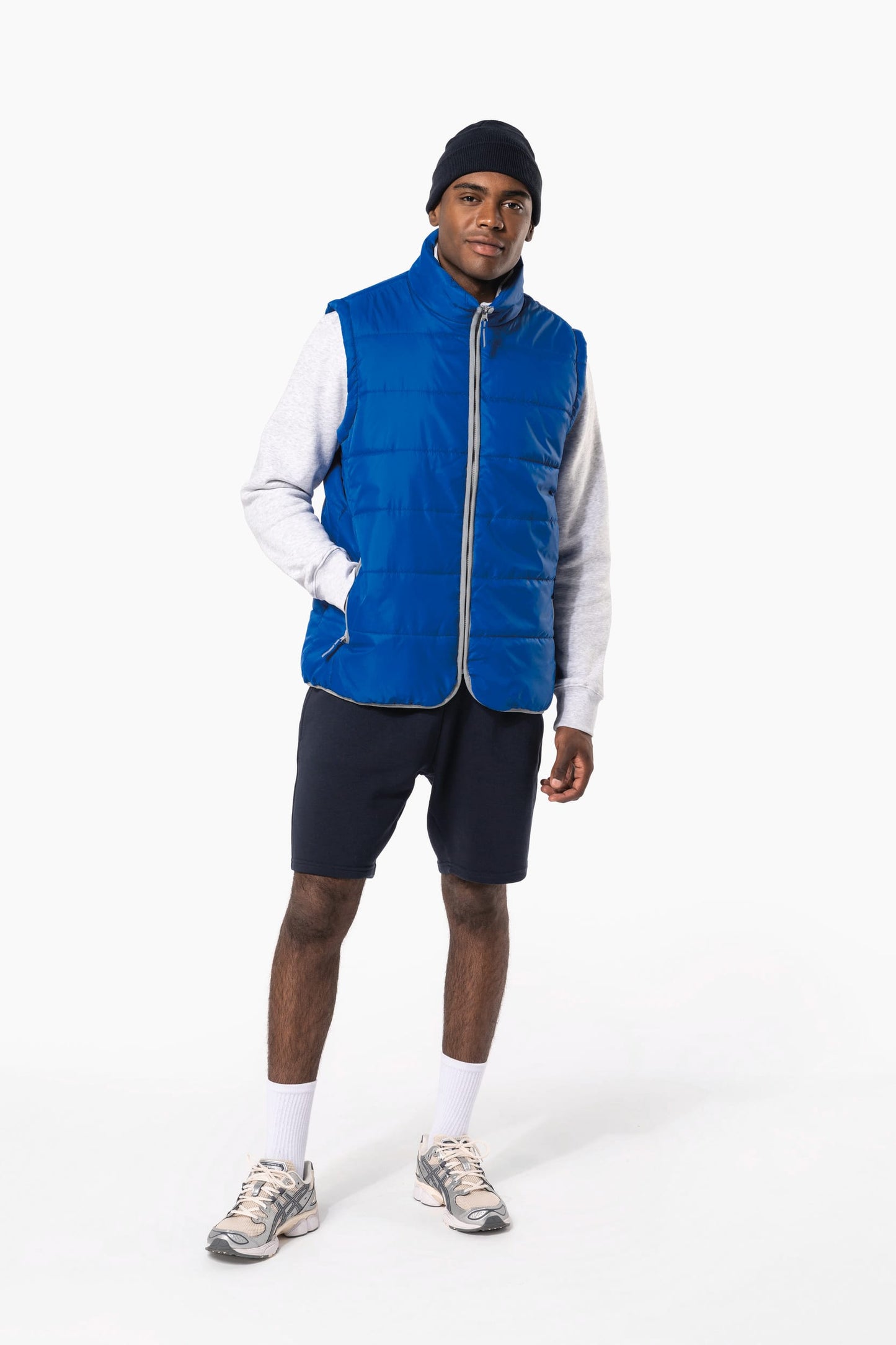 K6116 - Bodywarmer trapuntato