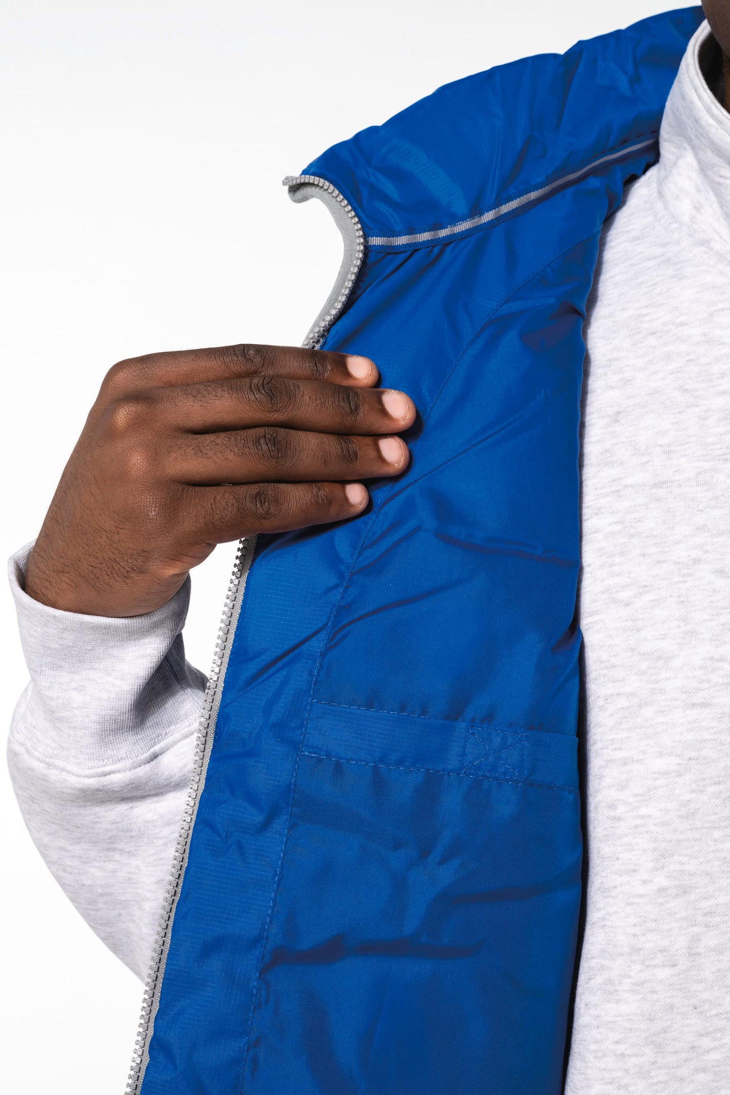 K6116 - Bodywarmer trapuntato