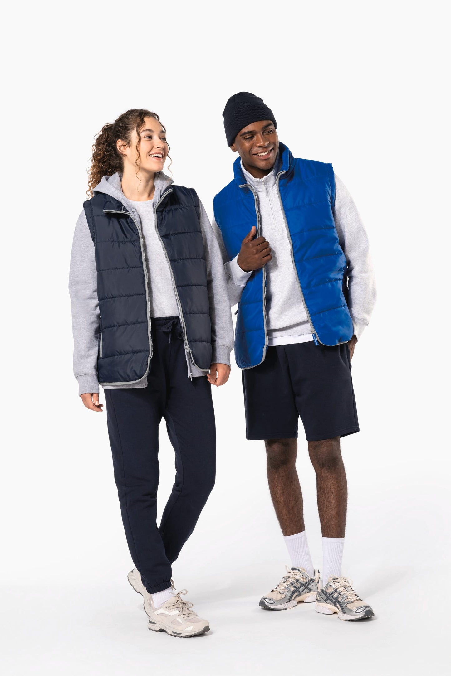 K6116 - Bodywarmer trapuntato