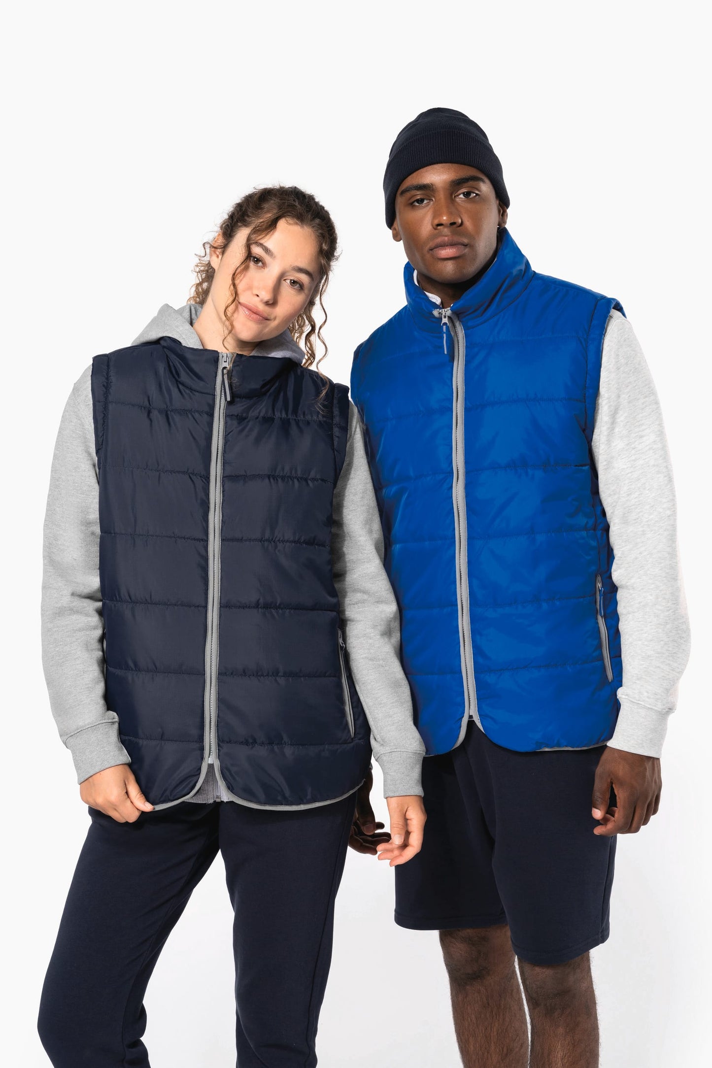 K6116 - Bodywarmer trapuntato