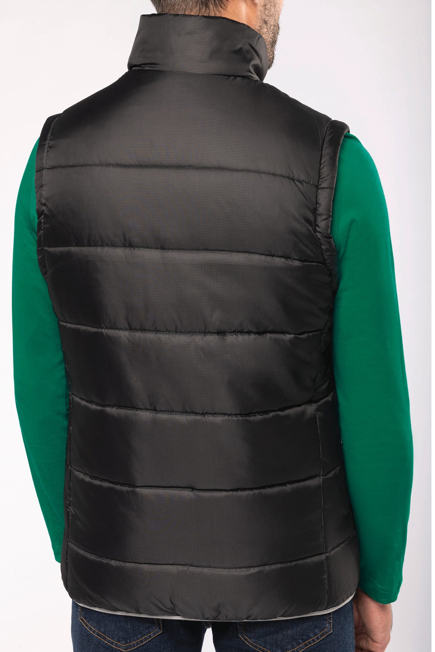 K6116 - Bodywarmer trapuntato