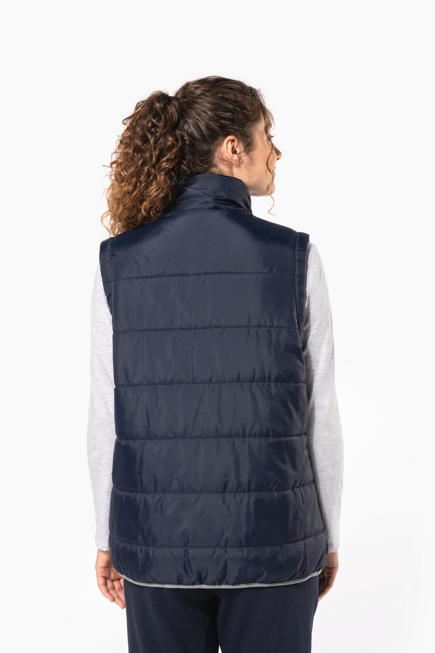 K6116 - Bodywarmer trapuntato