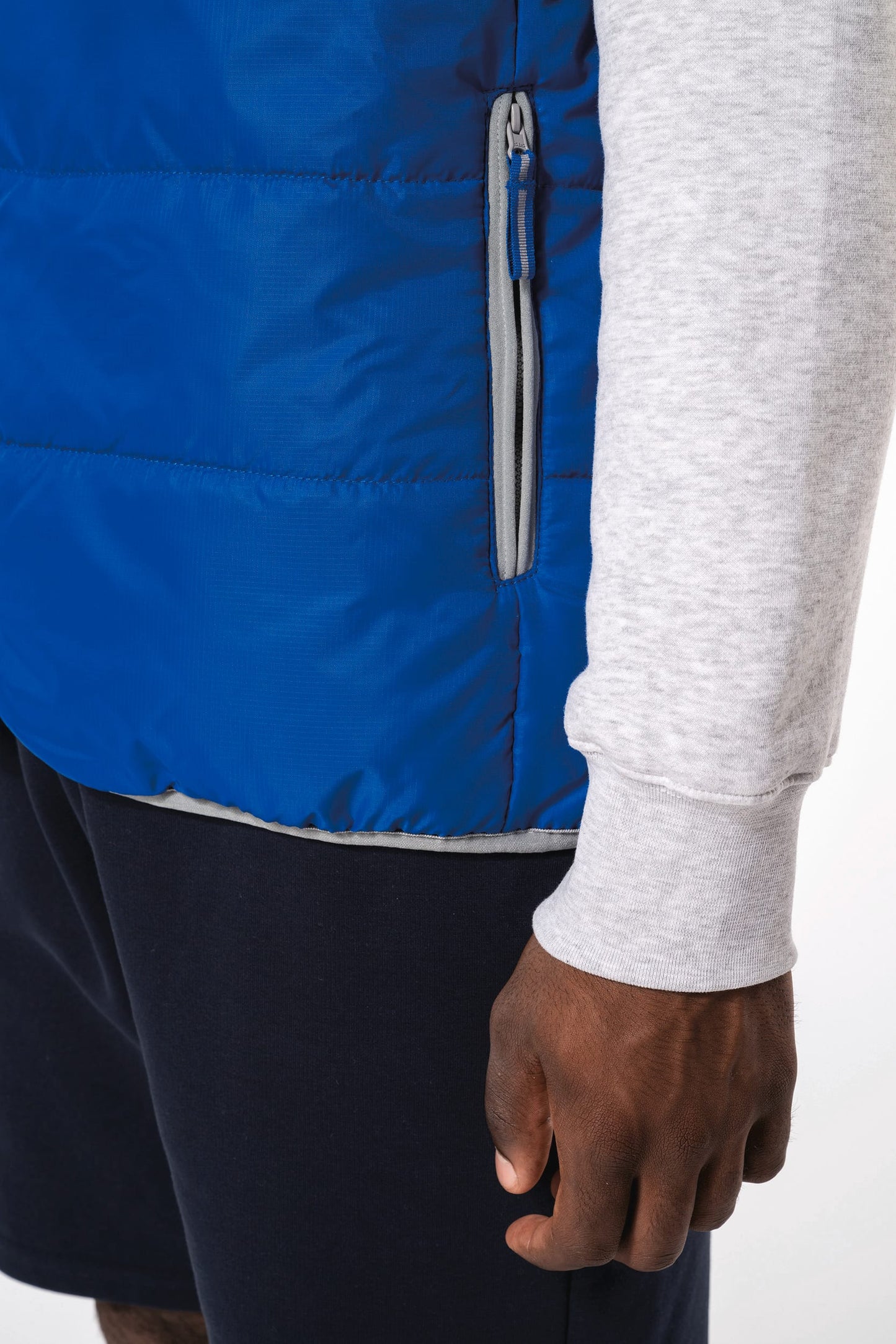K6116 - Bodywarmer trapuntato