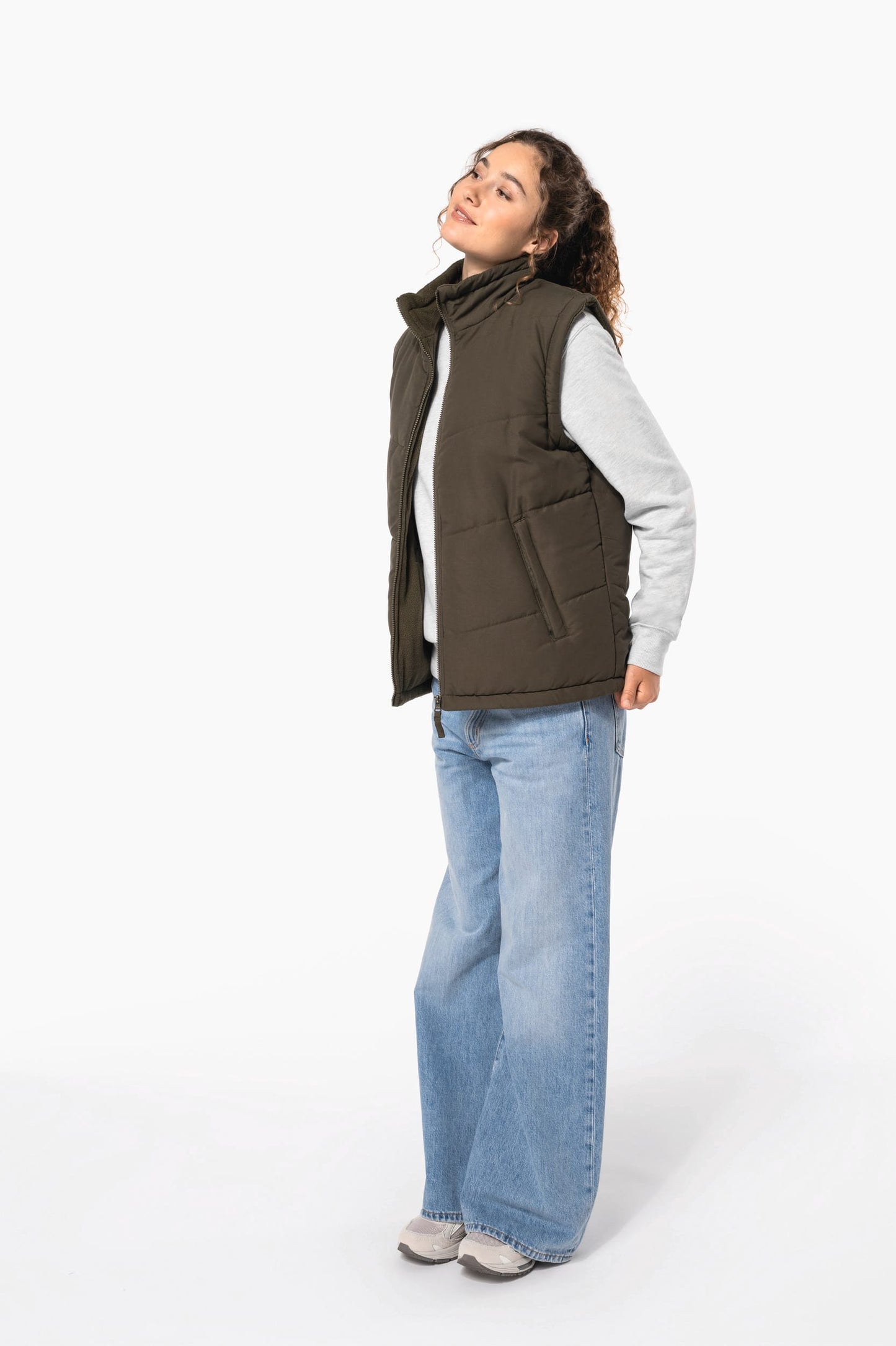 K6118 - Bodywarmer foderato in pile