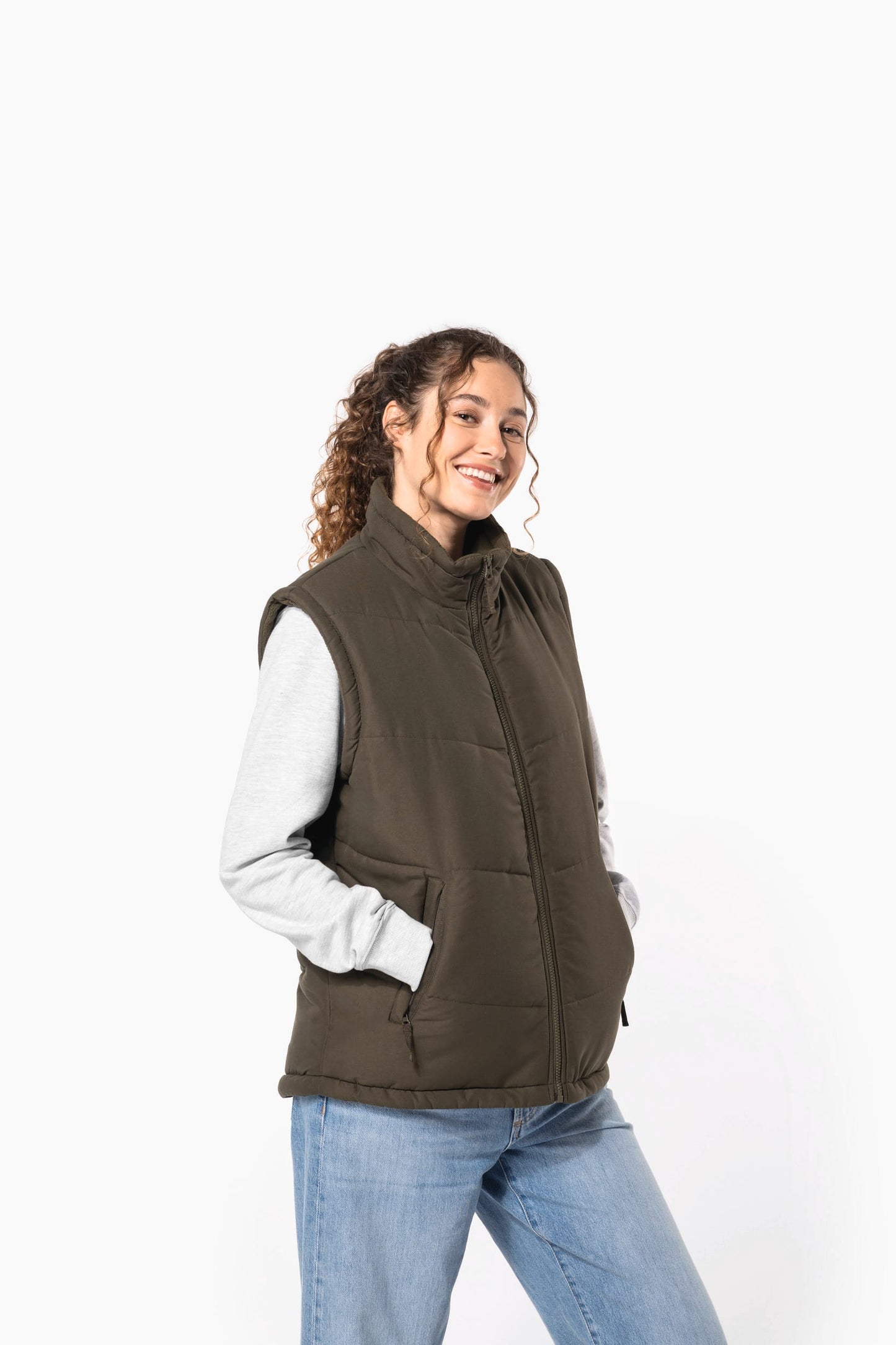 K6118 - Bodywarmer foderato in pile