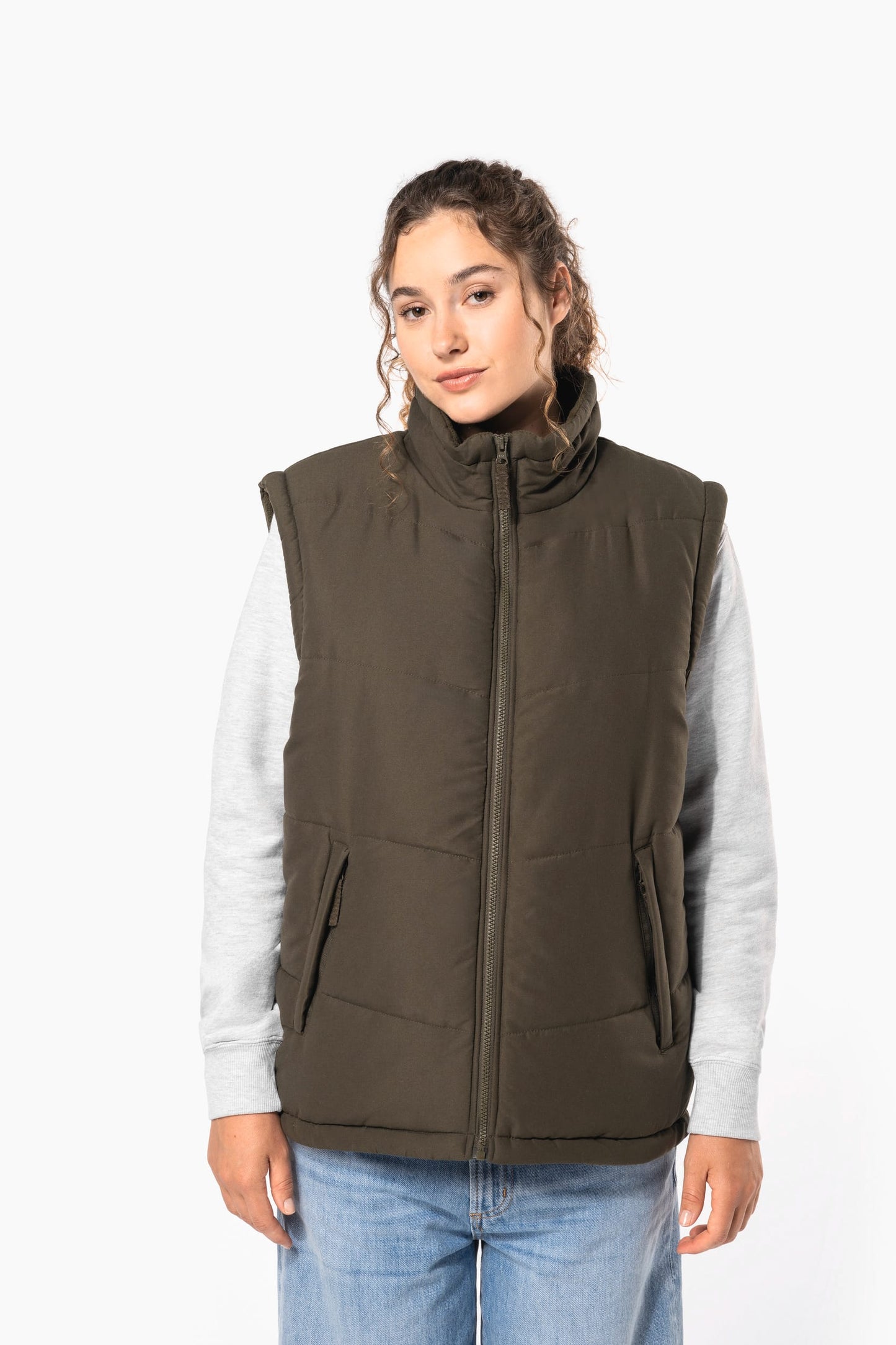 K6118 - Bodywarmer foderato in pile