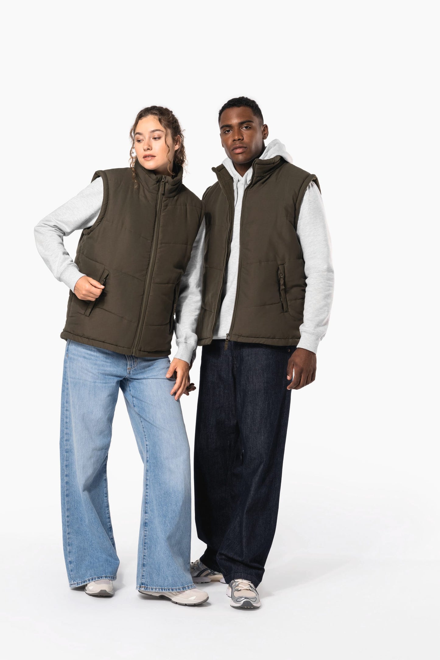 K6118 - Bodywarmer foderato in pile