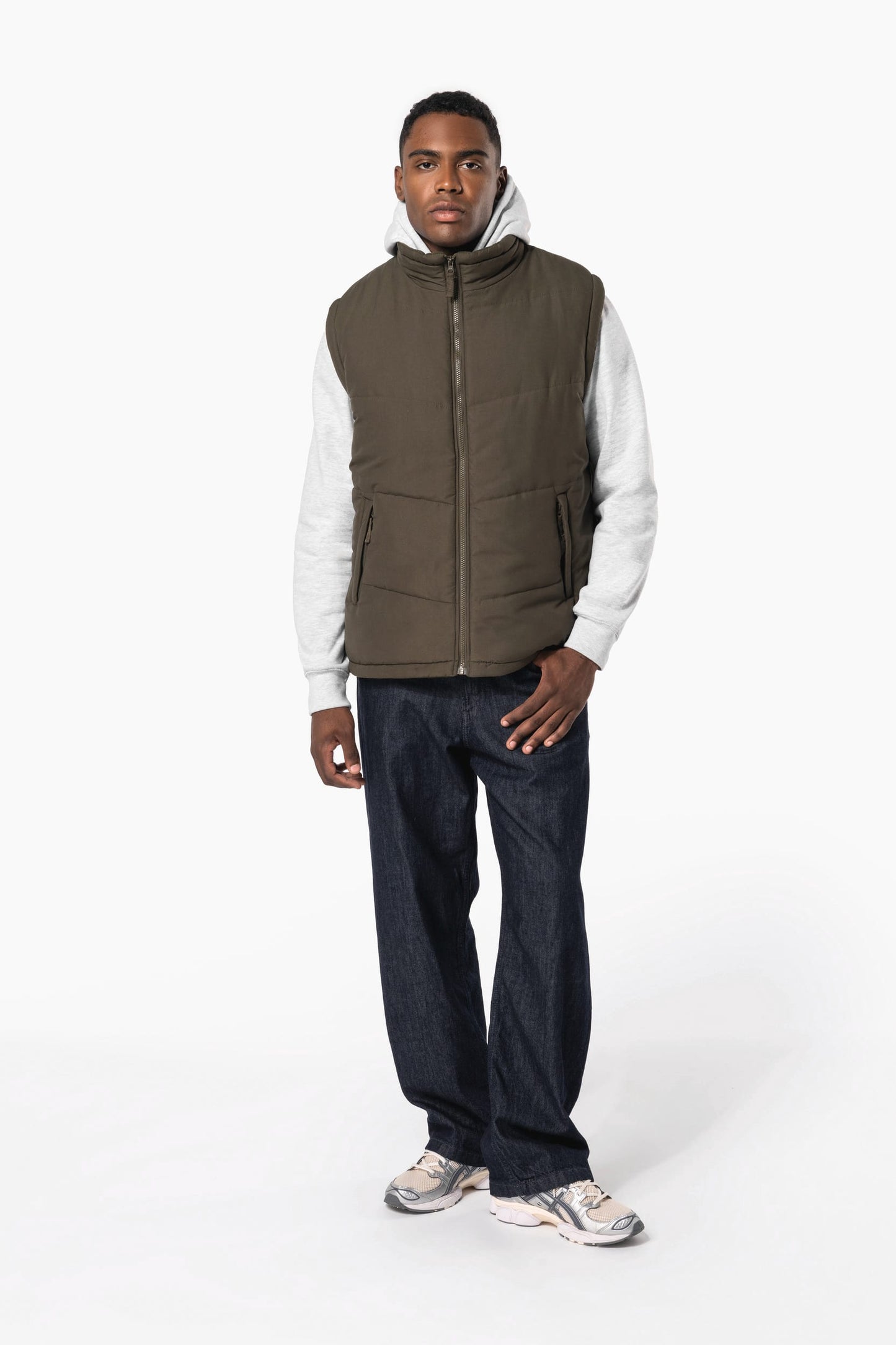 K6118 - Bodywarmer foderato in pile