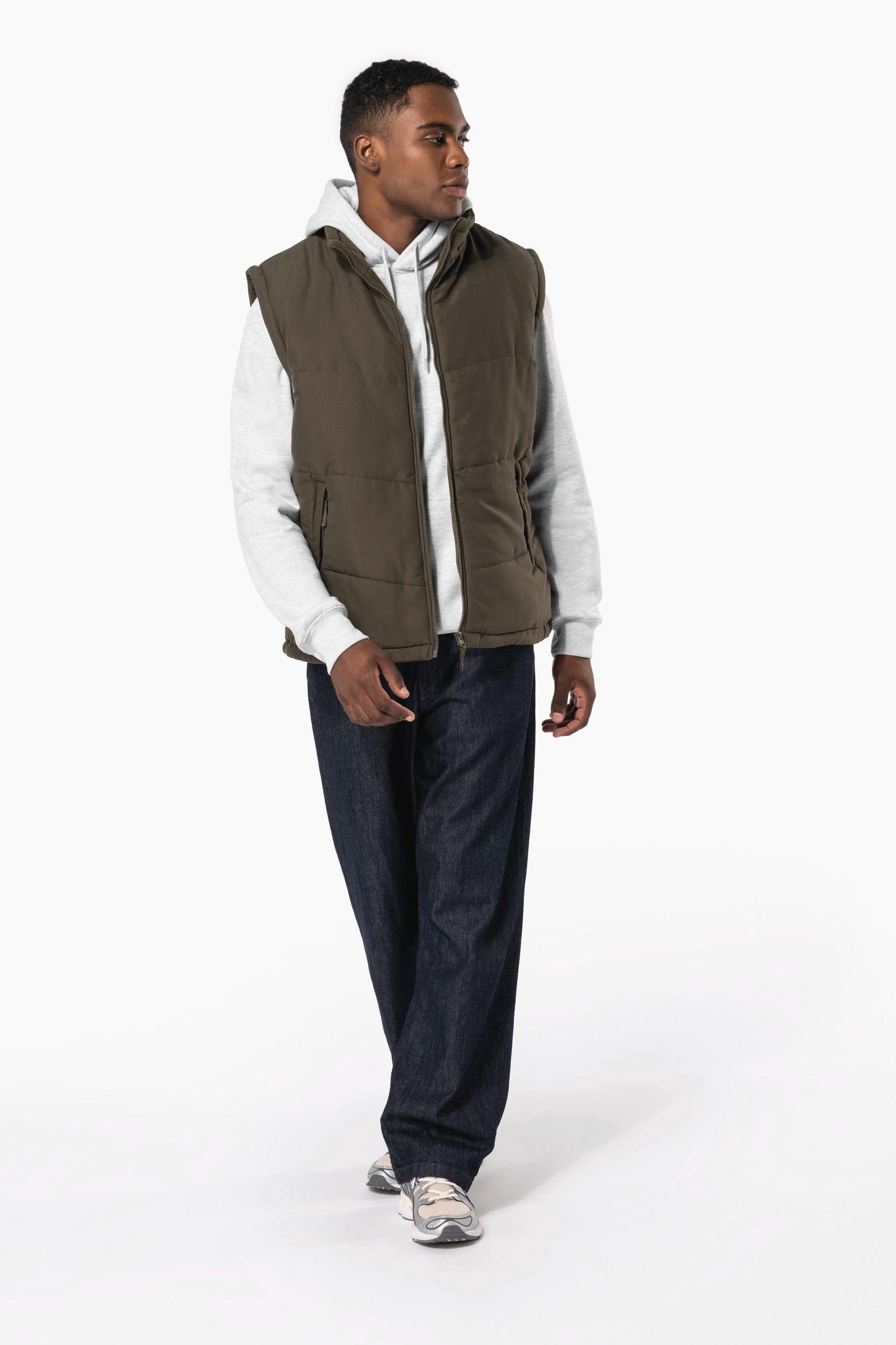 K6118 - Bodywarmer foderato in pile