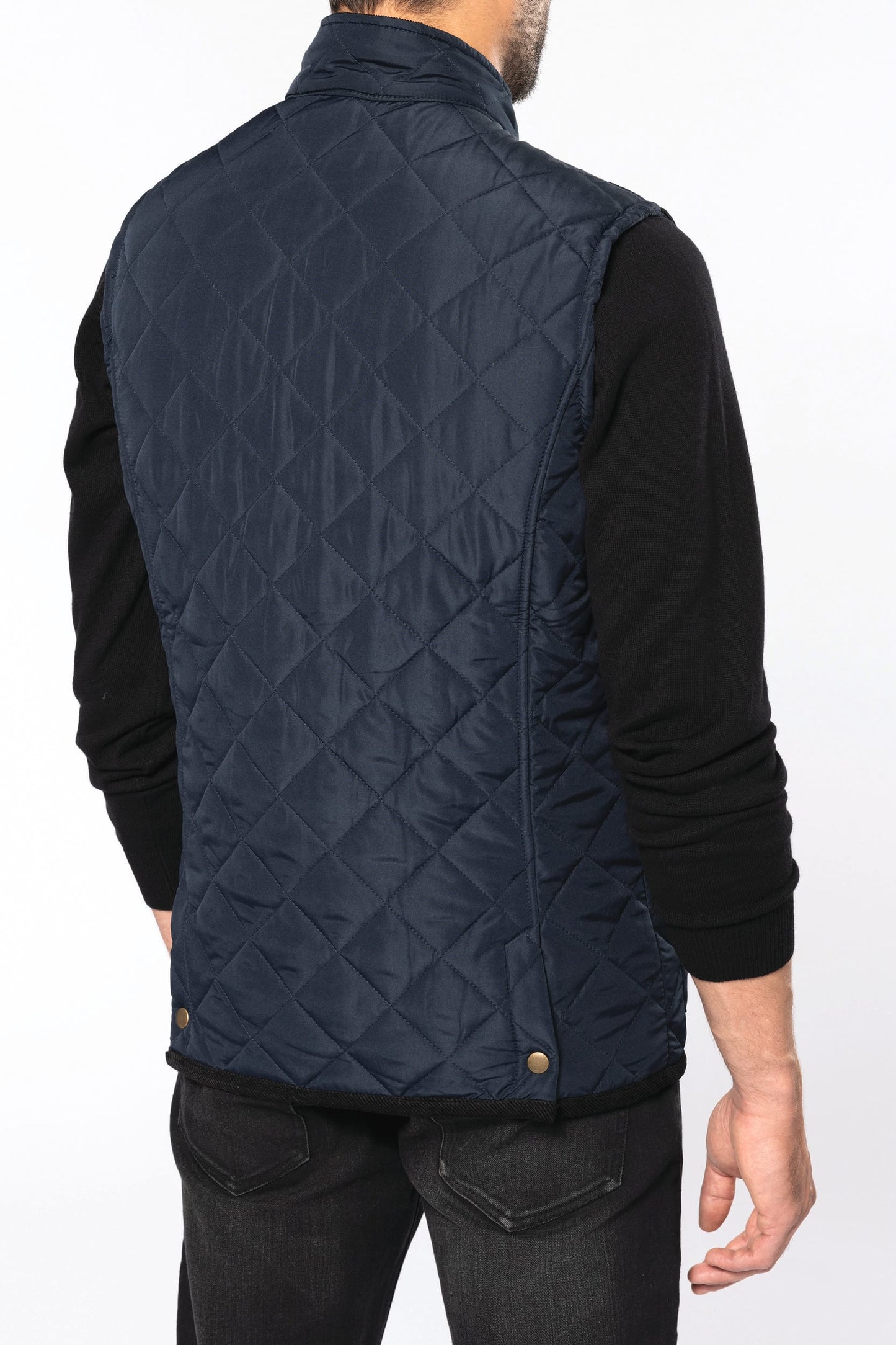 K6124 - Gilet trapuntato uomo