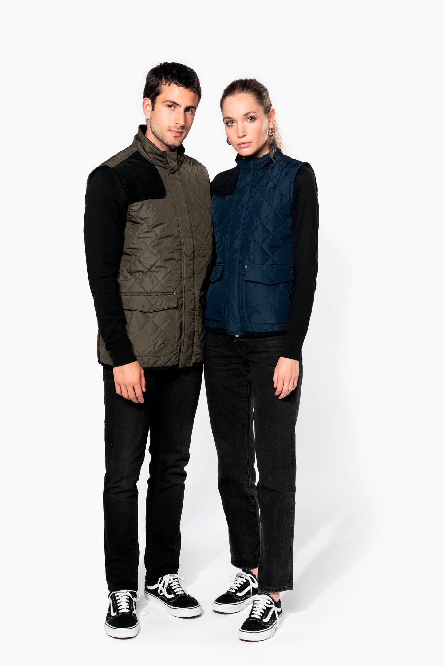 K6124 - Gilet trapuntato uomo
