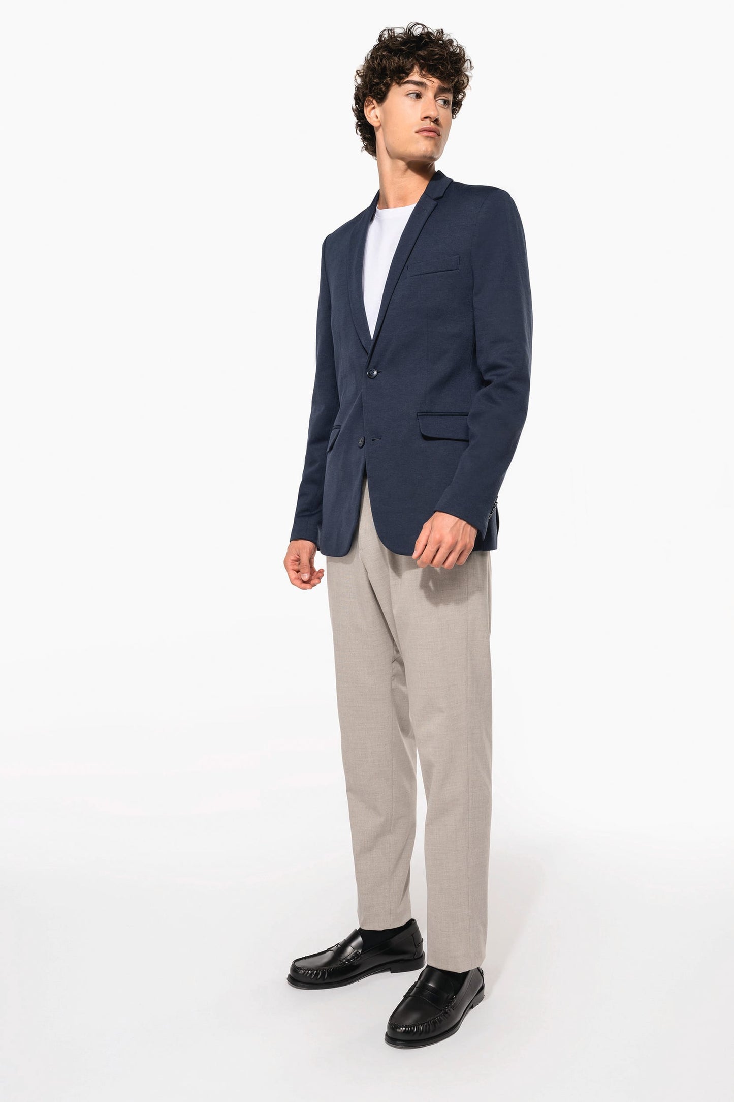 K6132 - Giacca uomo in maglia