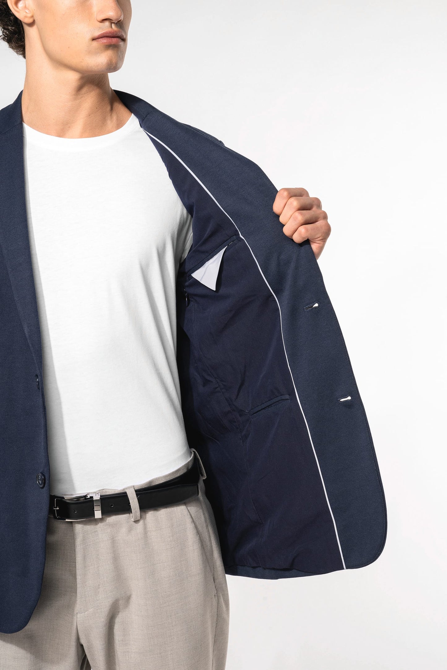 K6132 - Giacca uomo in maglia