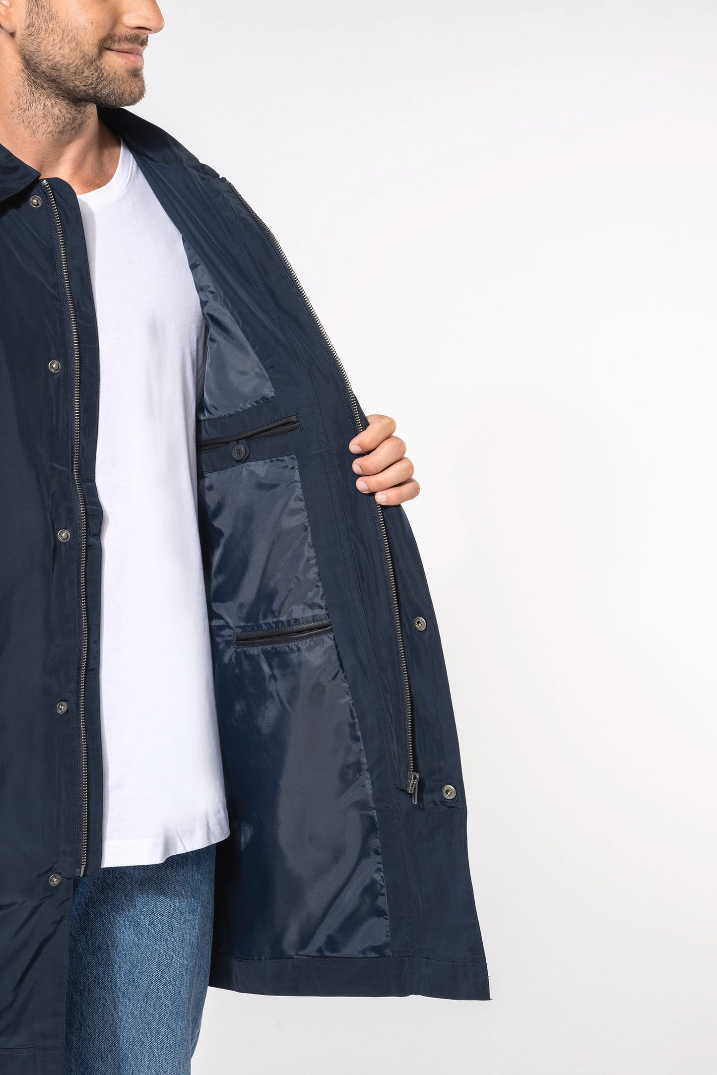 K6150 - Trench uomo leggero