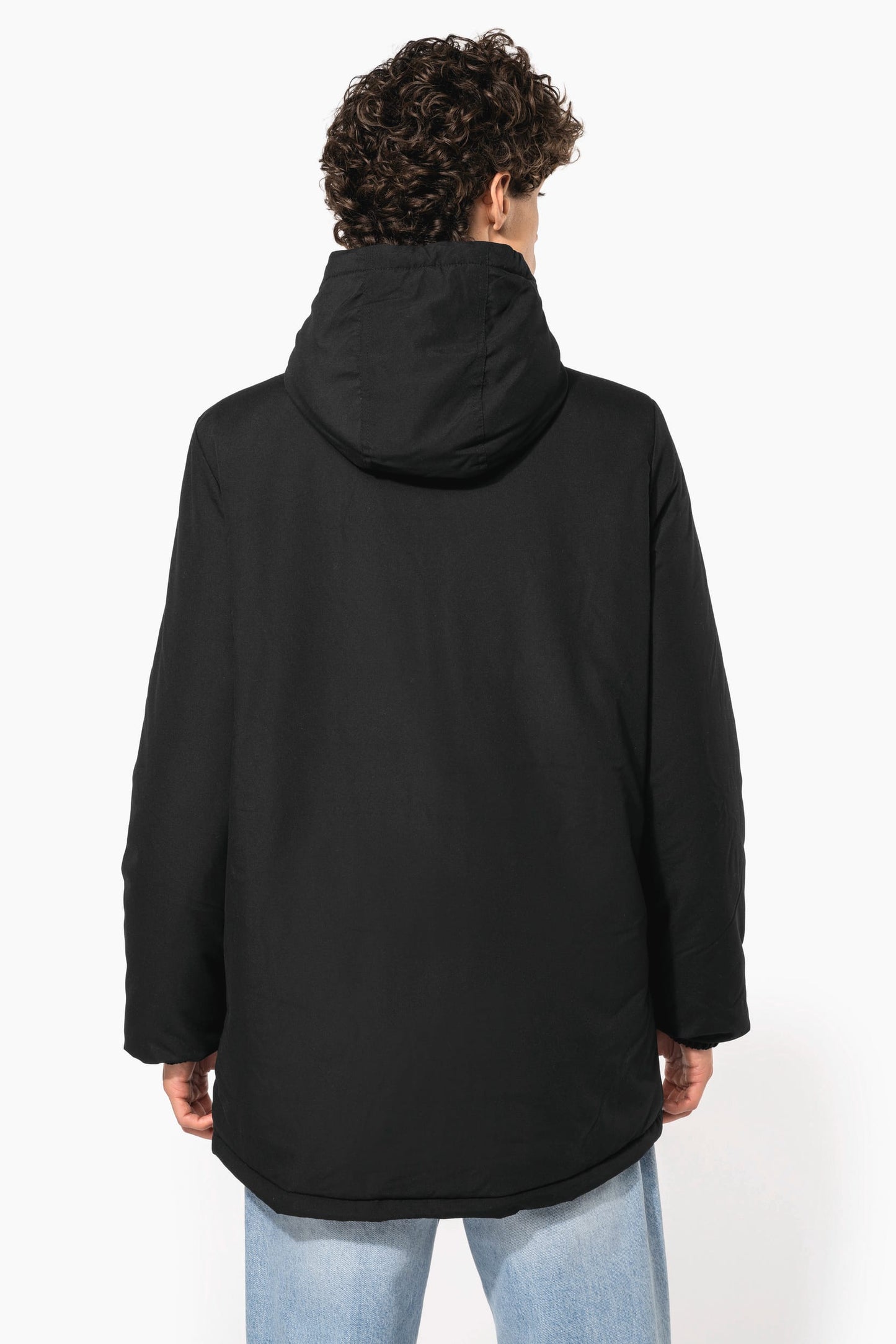 K6152 - Parka con cappuccio riciclato unisex